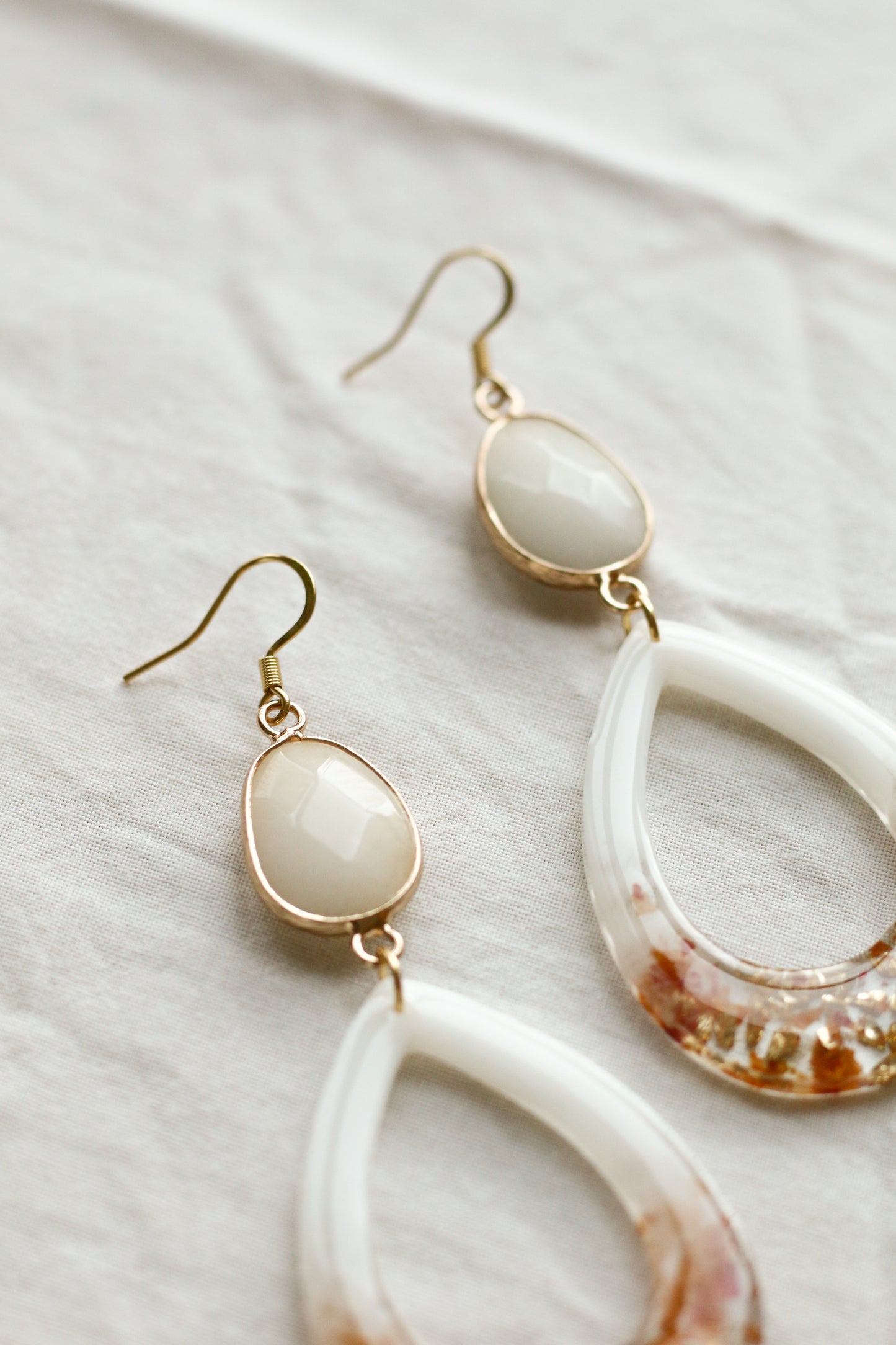 Boucles d'oreilles Pumpkin spice latte n°04