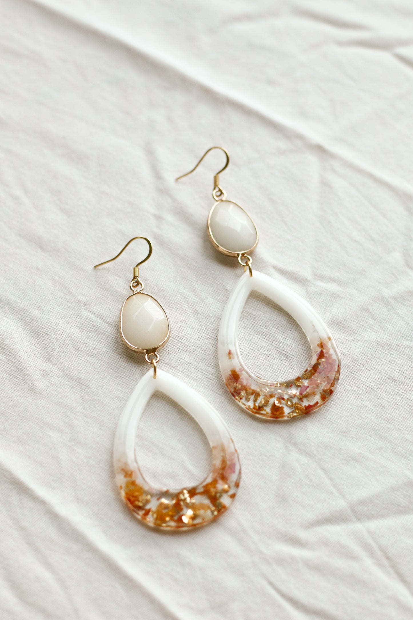 Boucles d'oreilles Pumpkin spice latte n°04