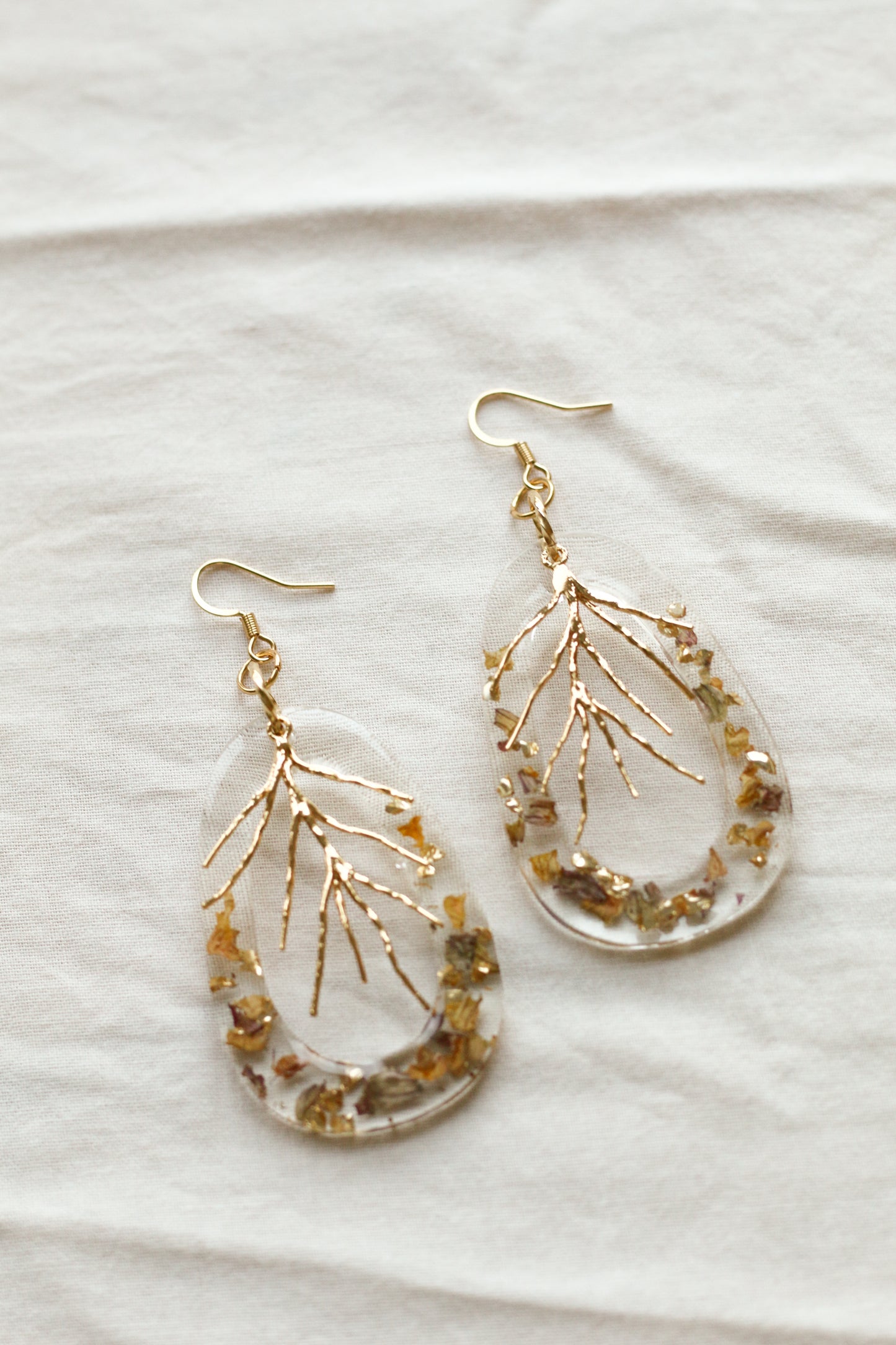 Spicy chai earrings
