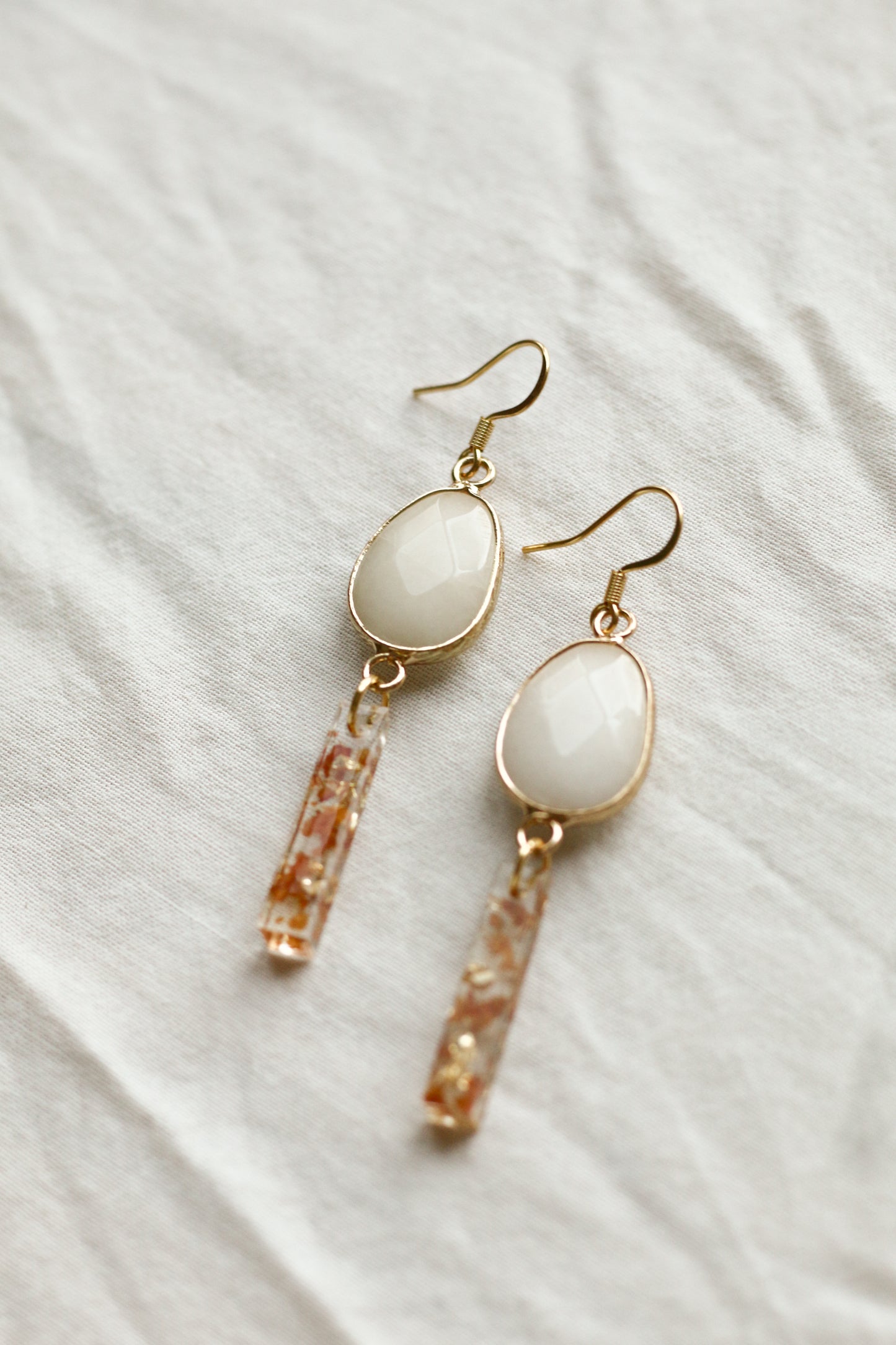 Boucles d'oreilles Pumpkin spice latte n°05