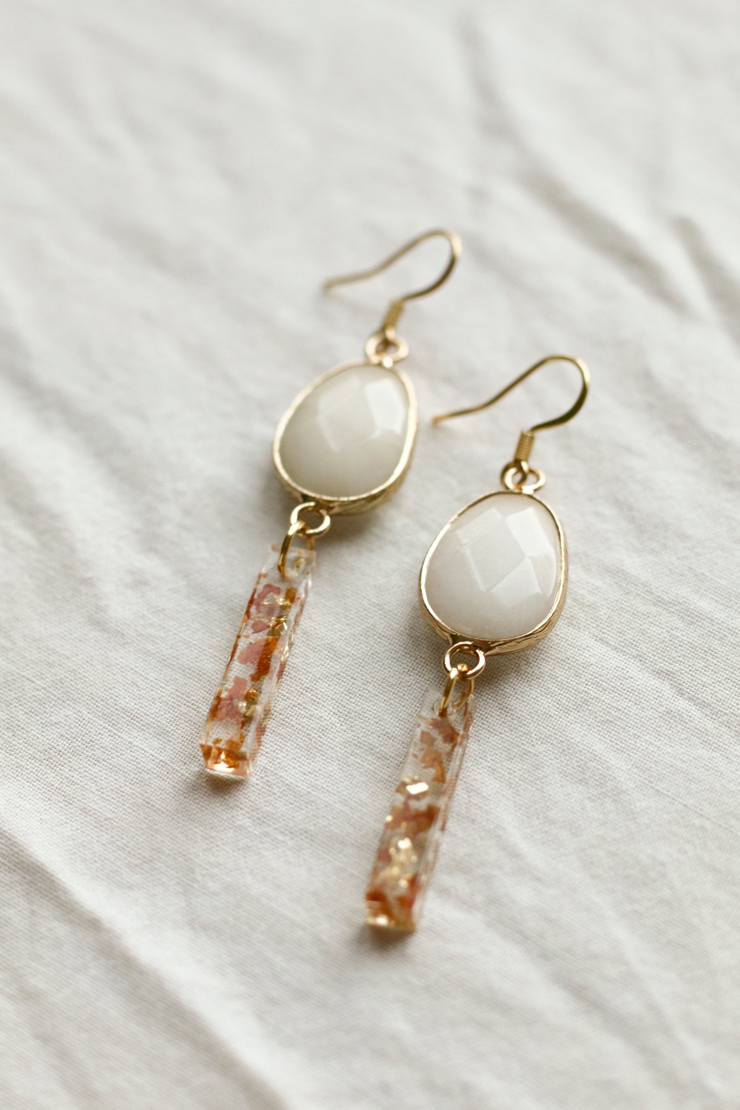 Boucles d'oreilles Pumpkin spice latte n°05