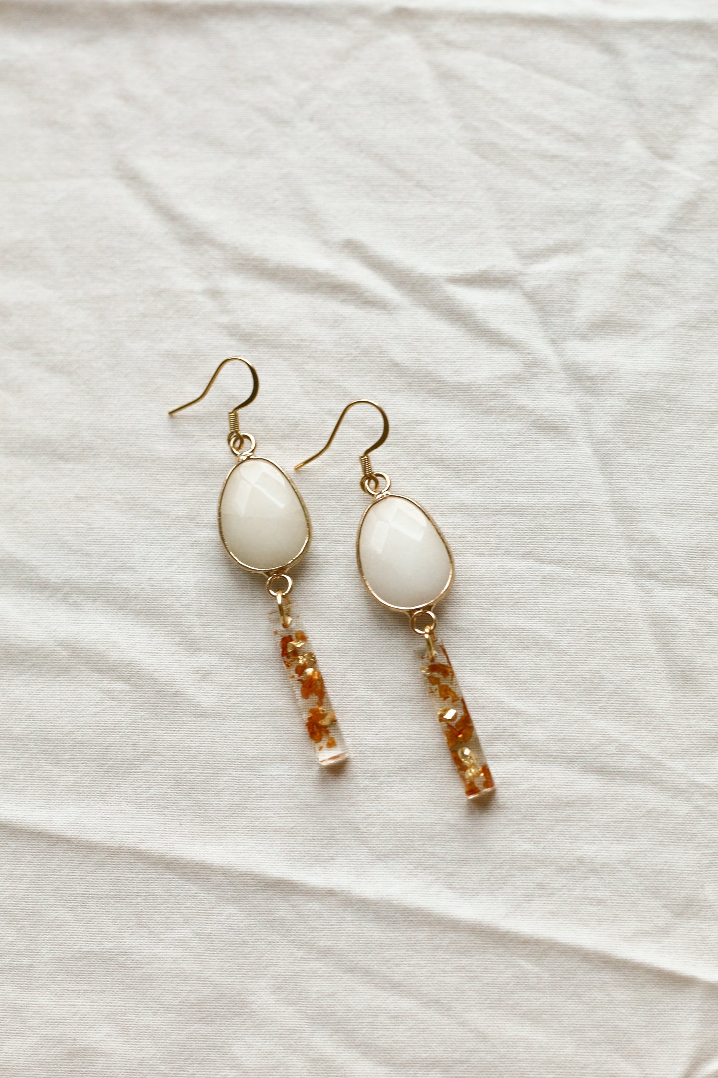 Boucles d'oreilles Pumpkin spice latte n°05