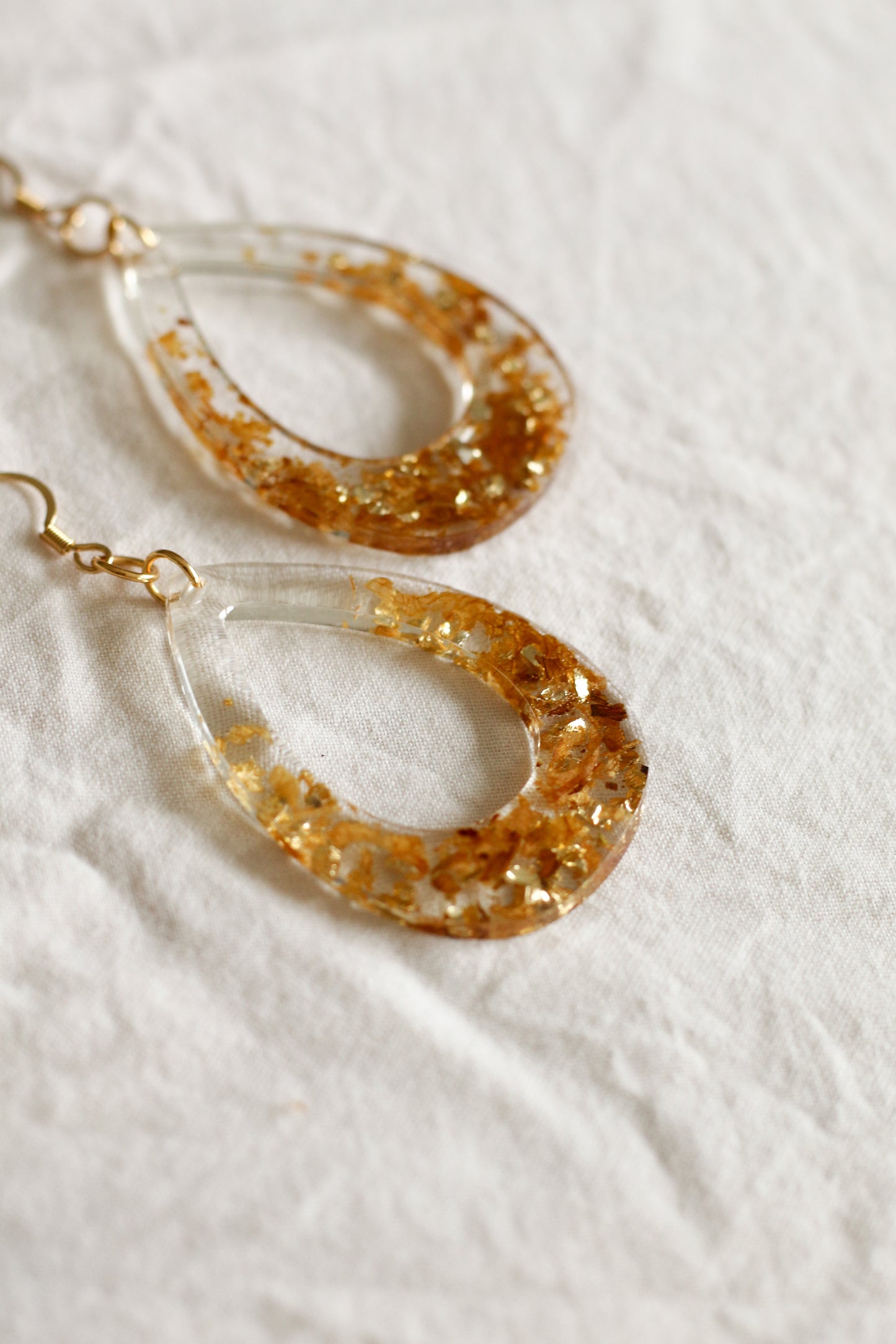 Carrot cake earrings