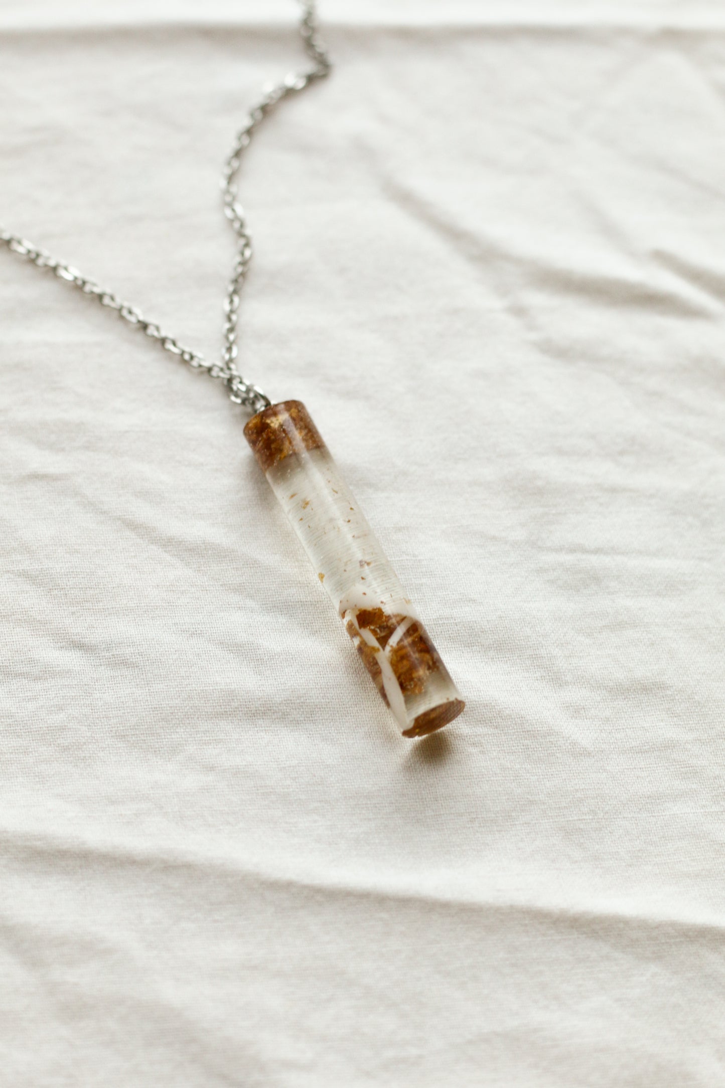 Mushroom necklace n°03
