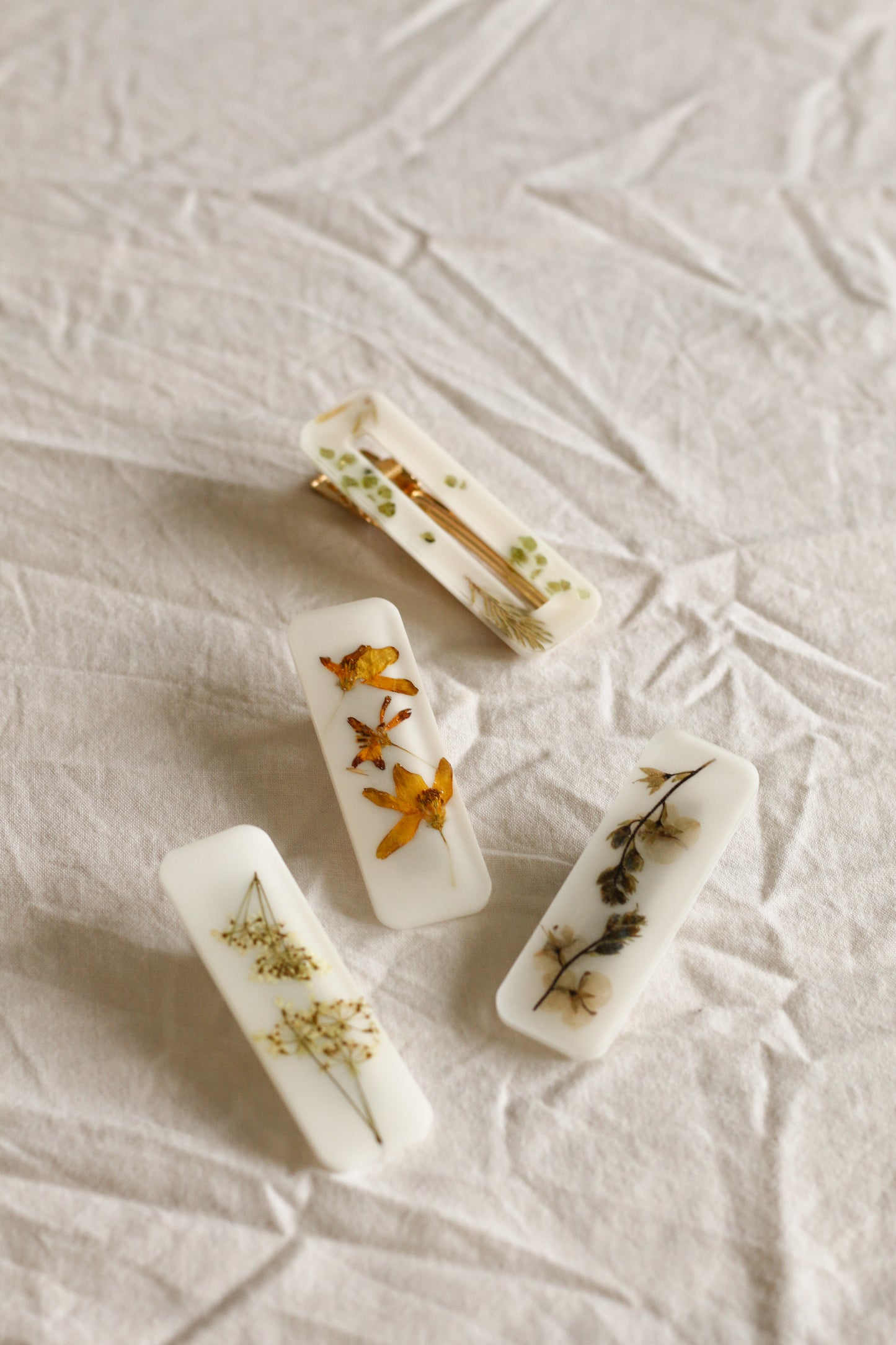 Barrettes souvenir d'été