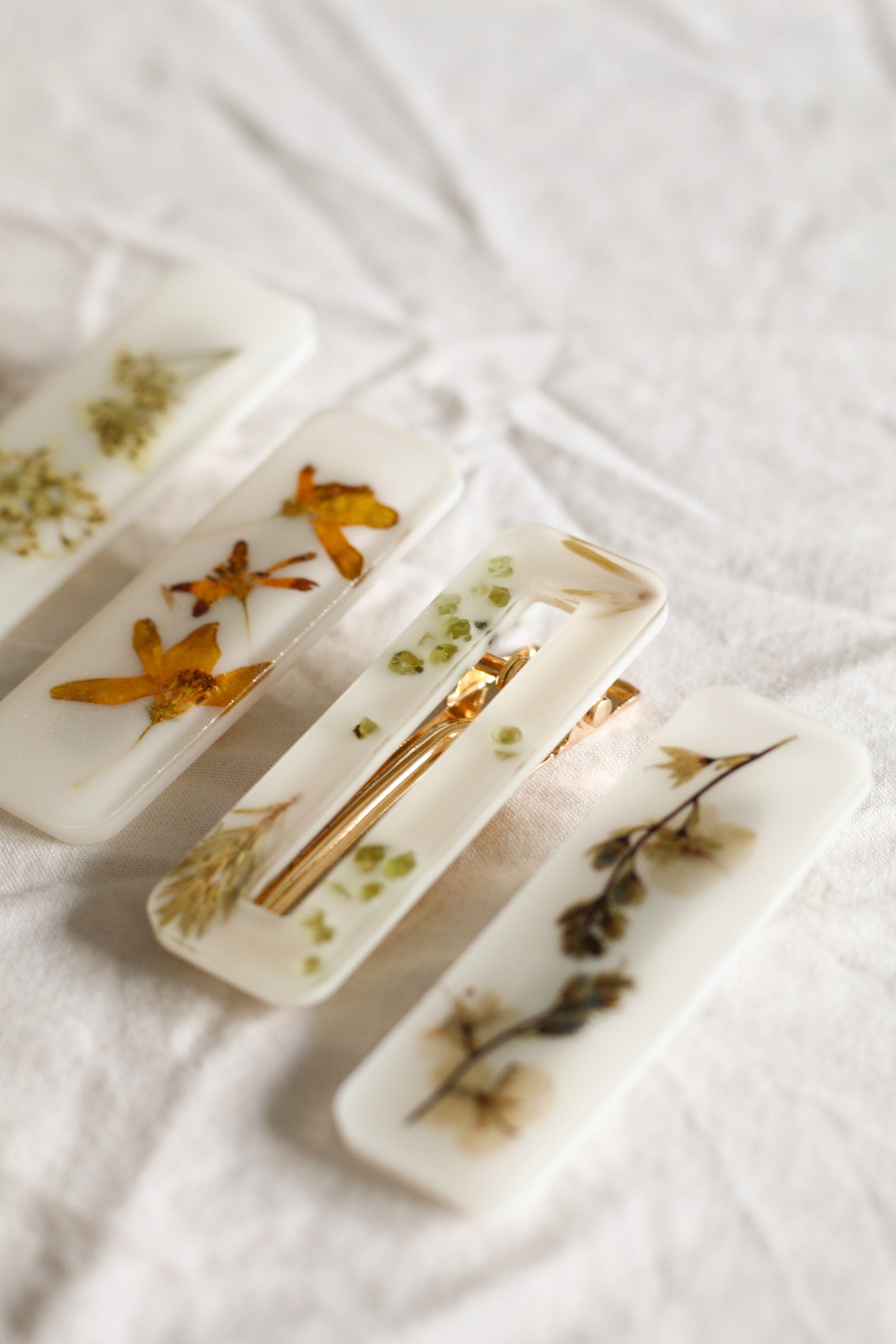 Barrettes souvenir d'été