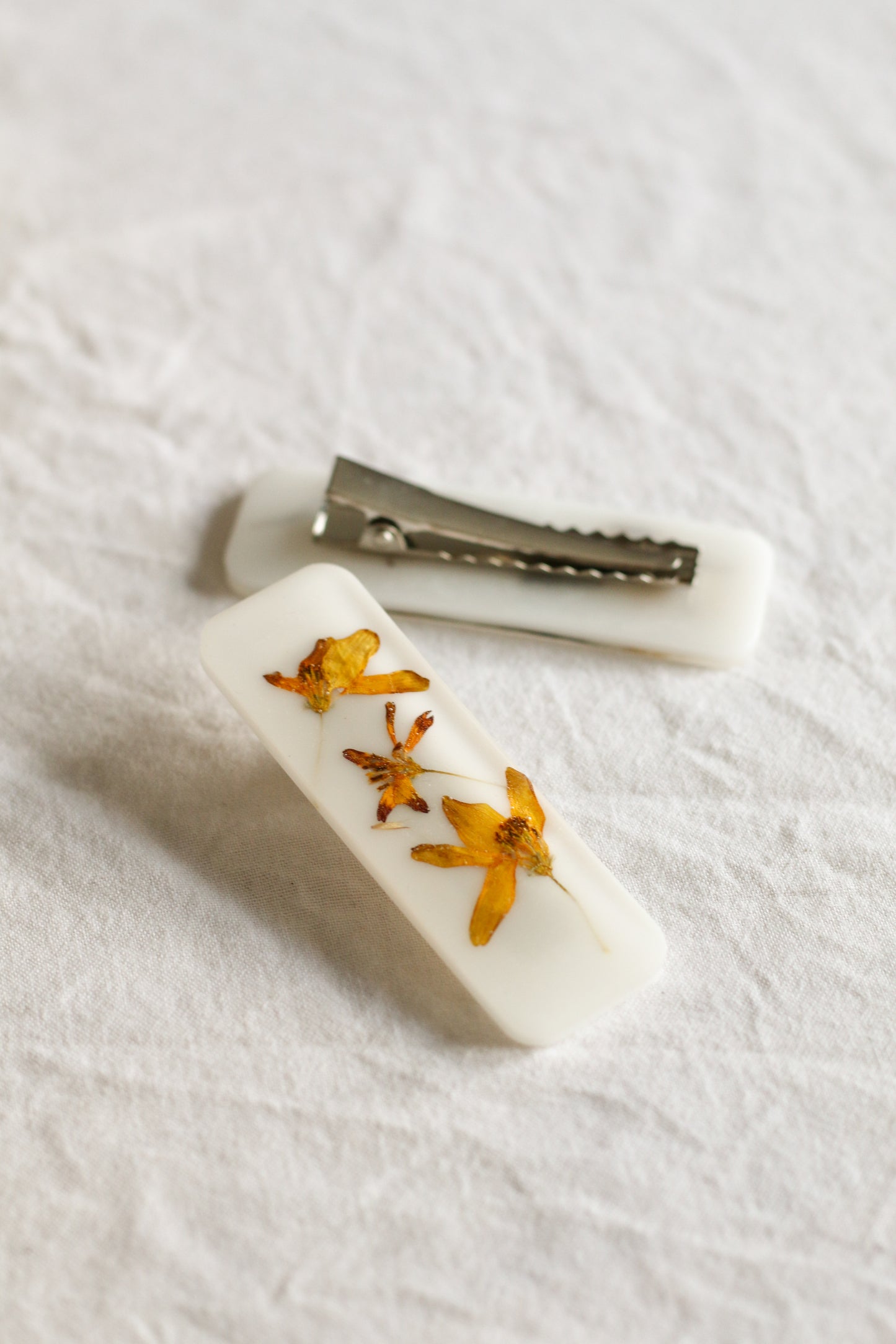 Barrettes souvenir d'été