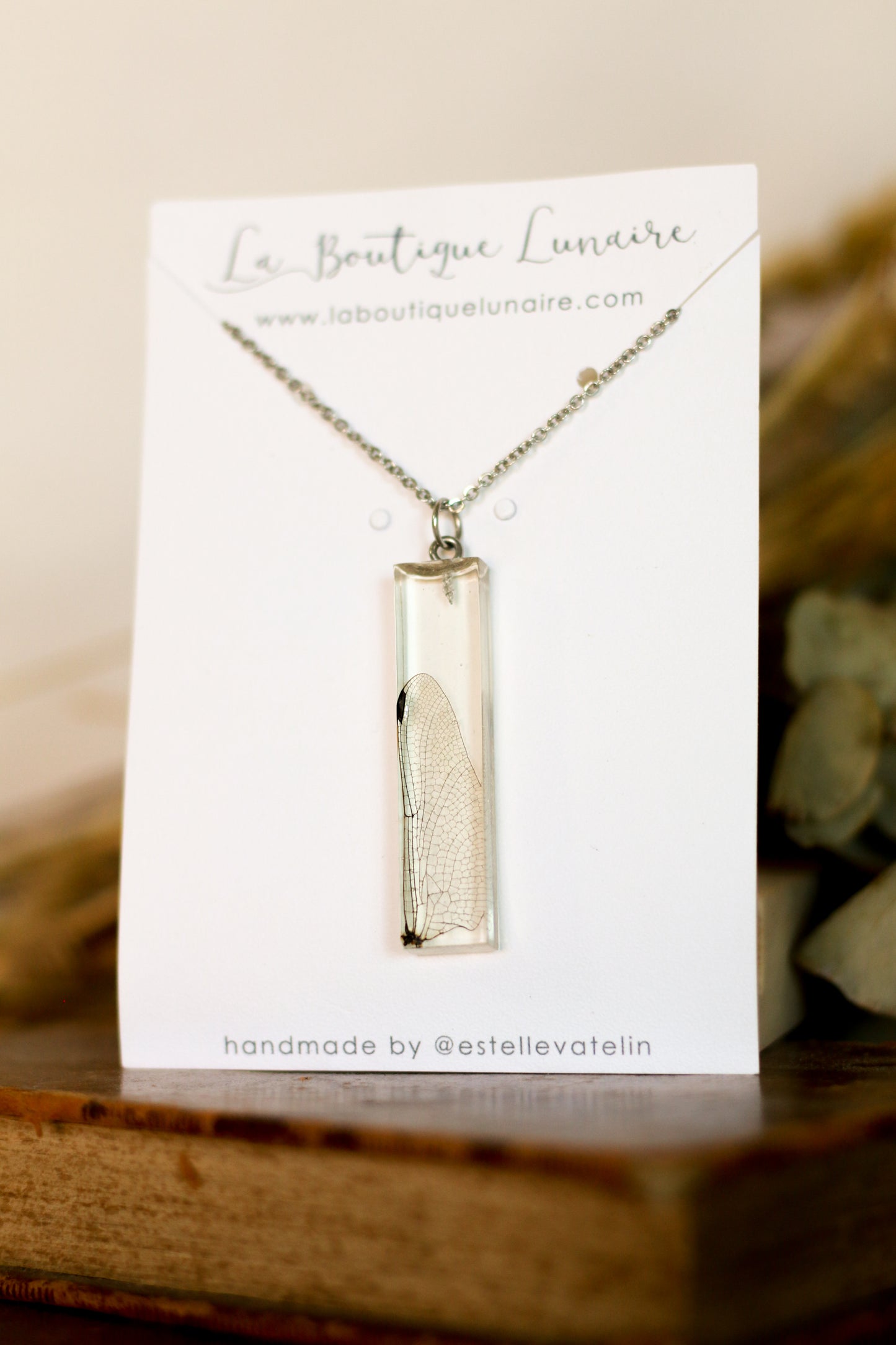 Collier libellule 02
