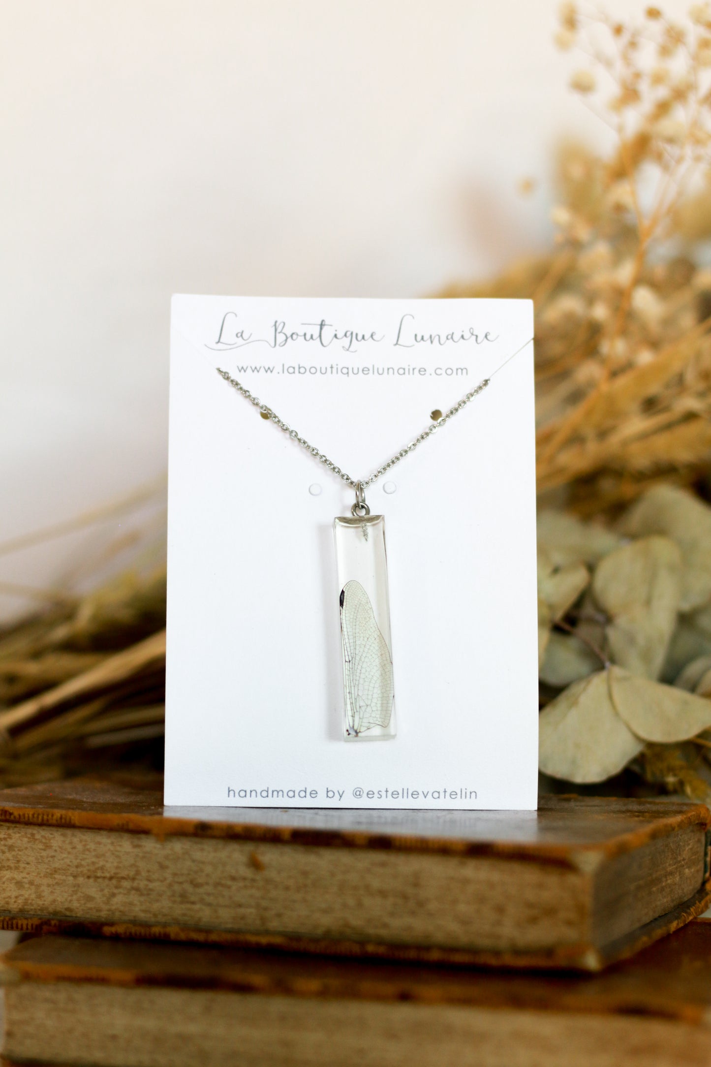 Collier libellule 02