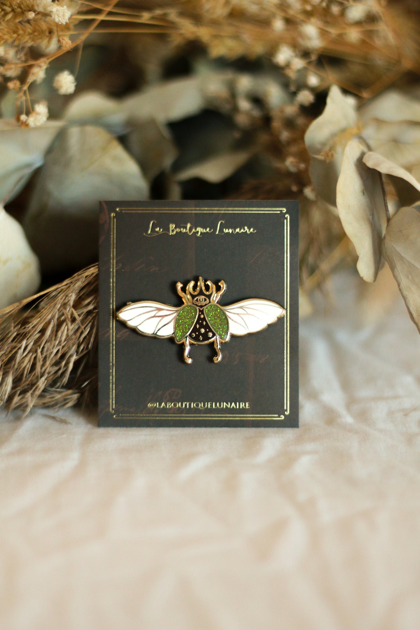 Pin's scarabée