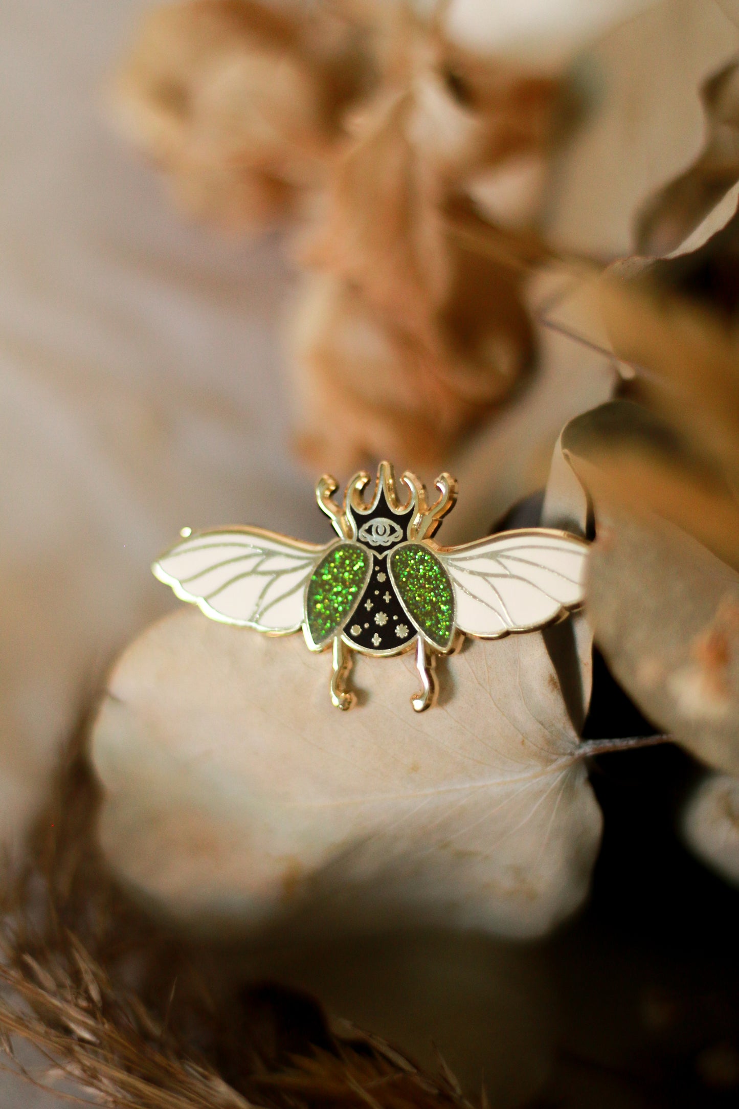 Pin's scarabée