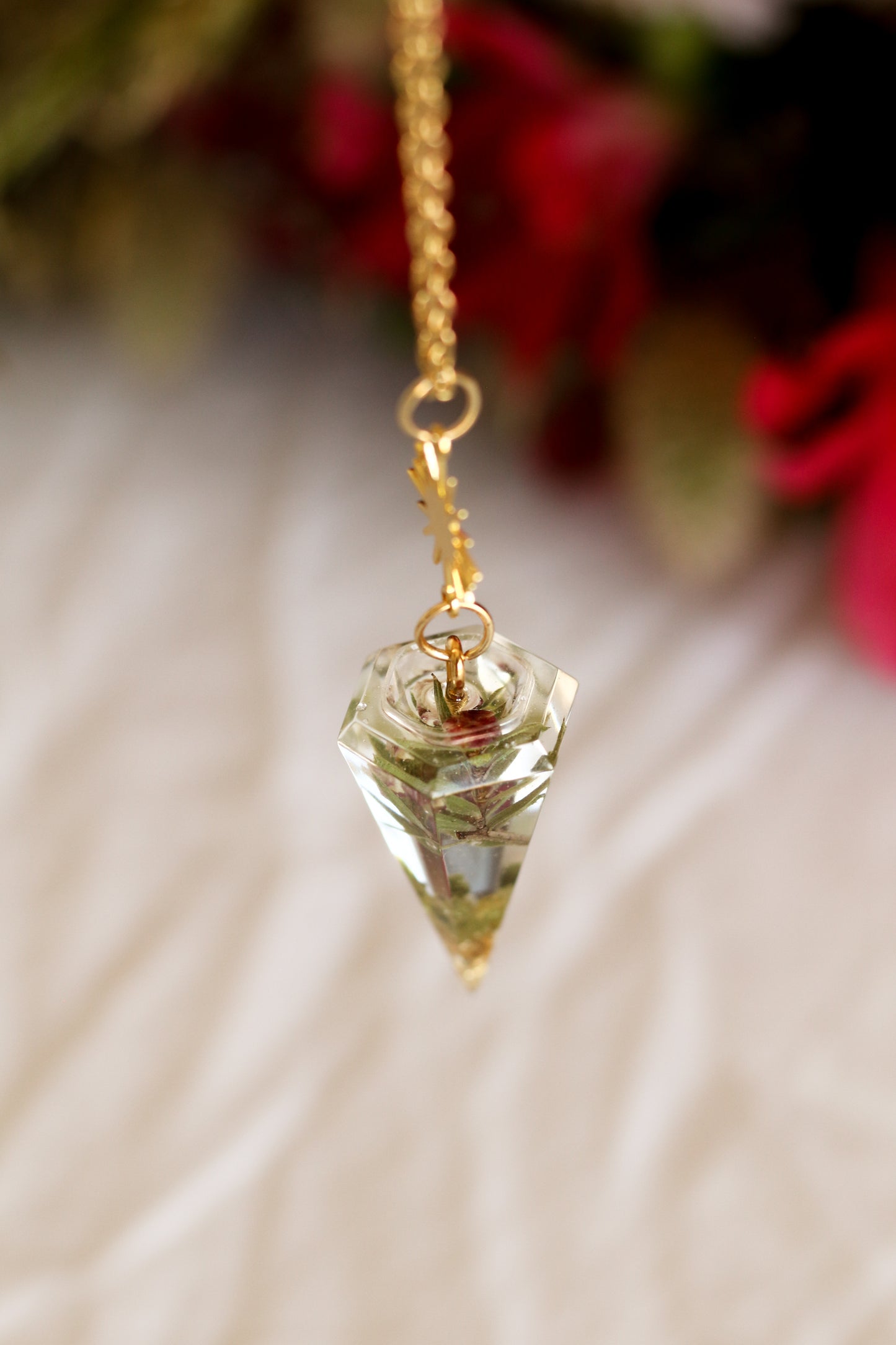 Pendule jardin secret n°01