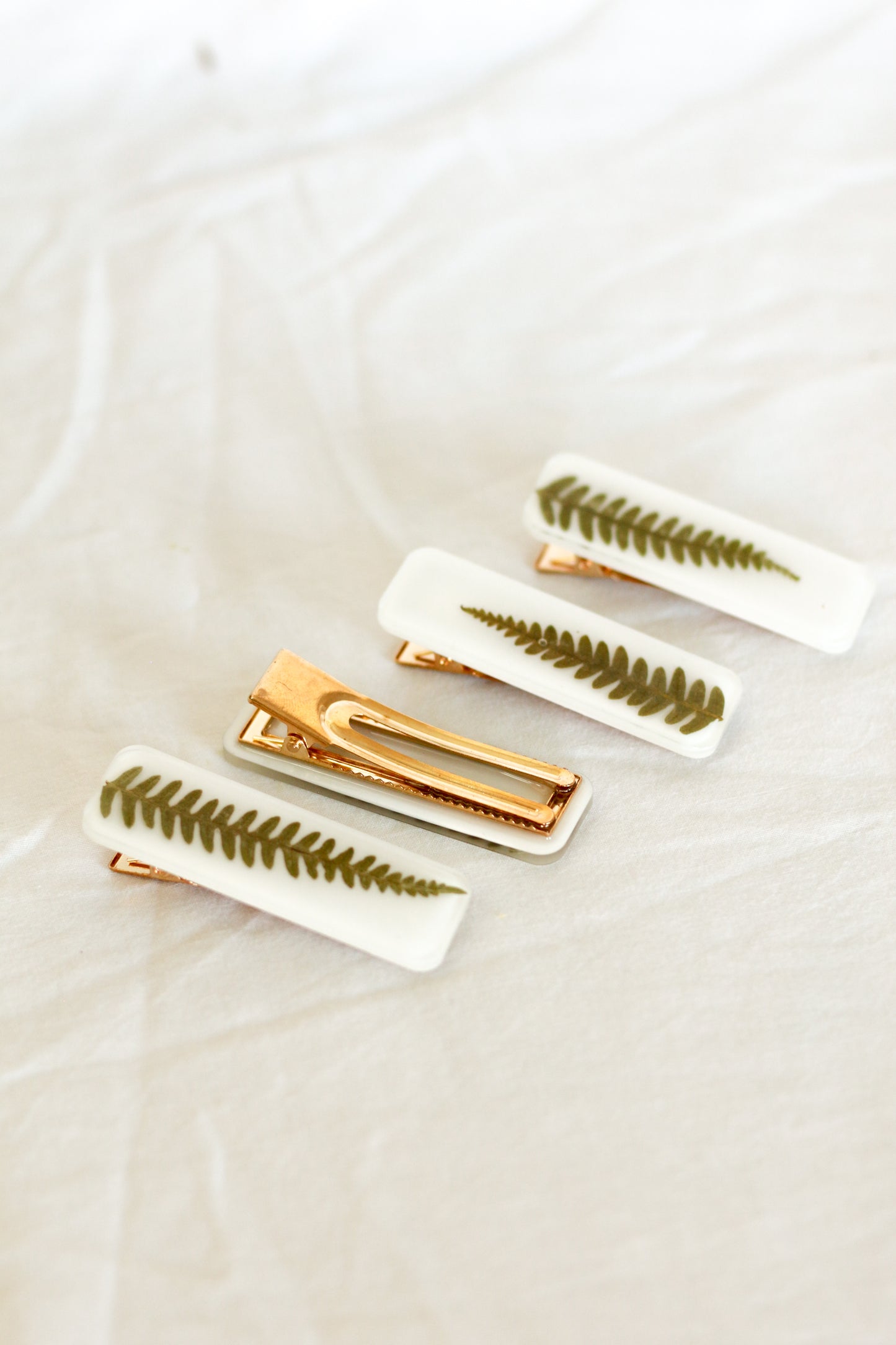 Barrettes fougère