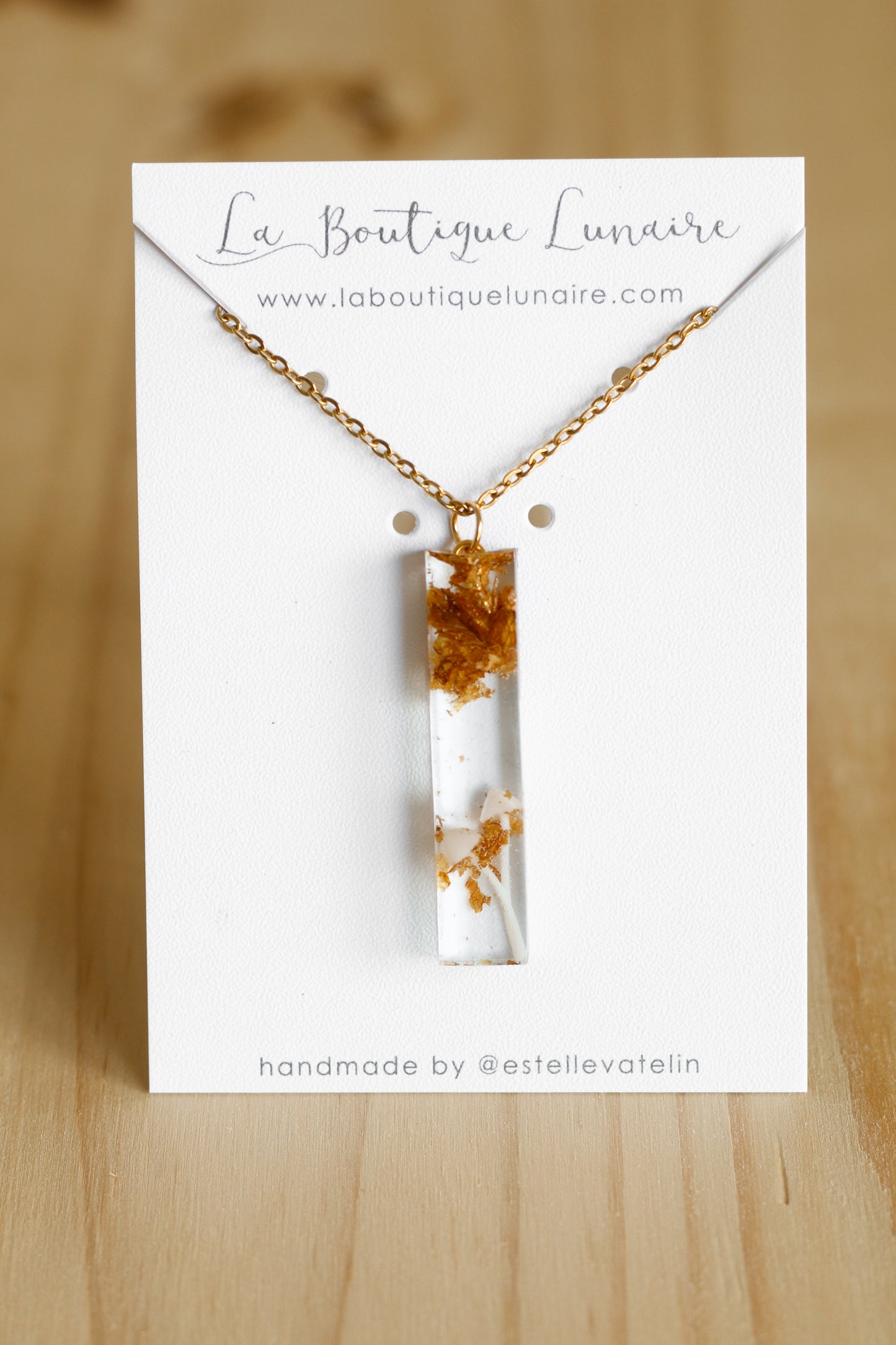 Mushroom necklace n°02