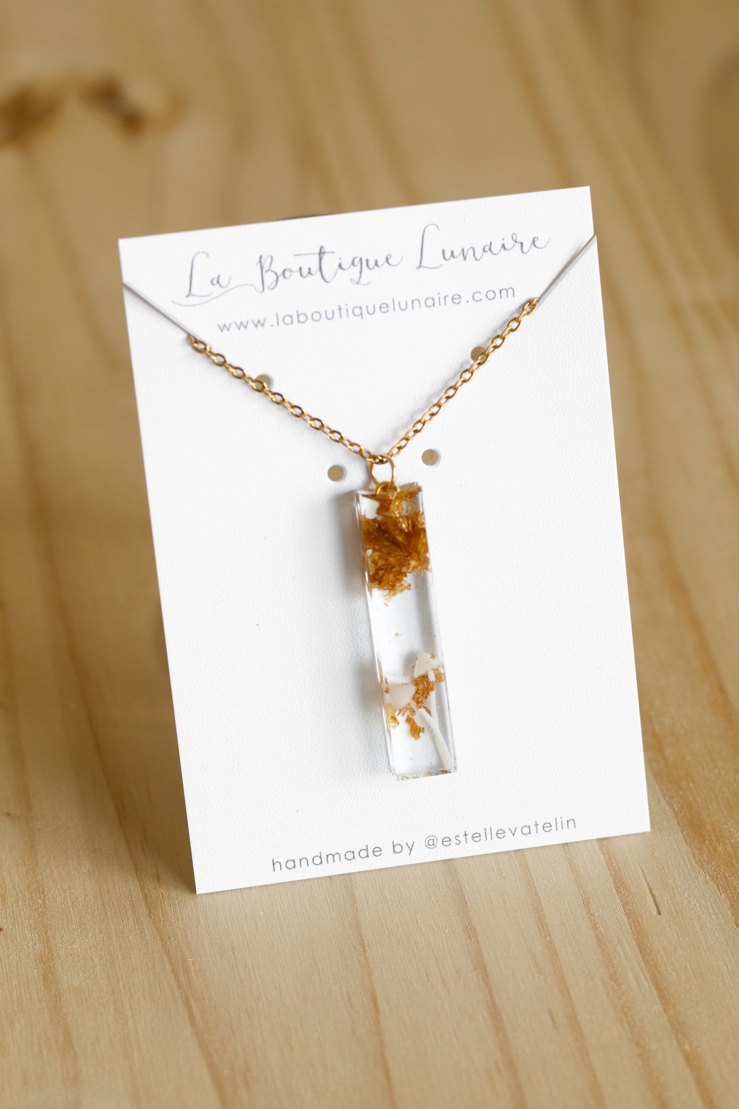 Mushroom necklace n°02