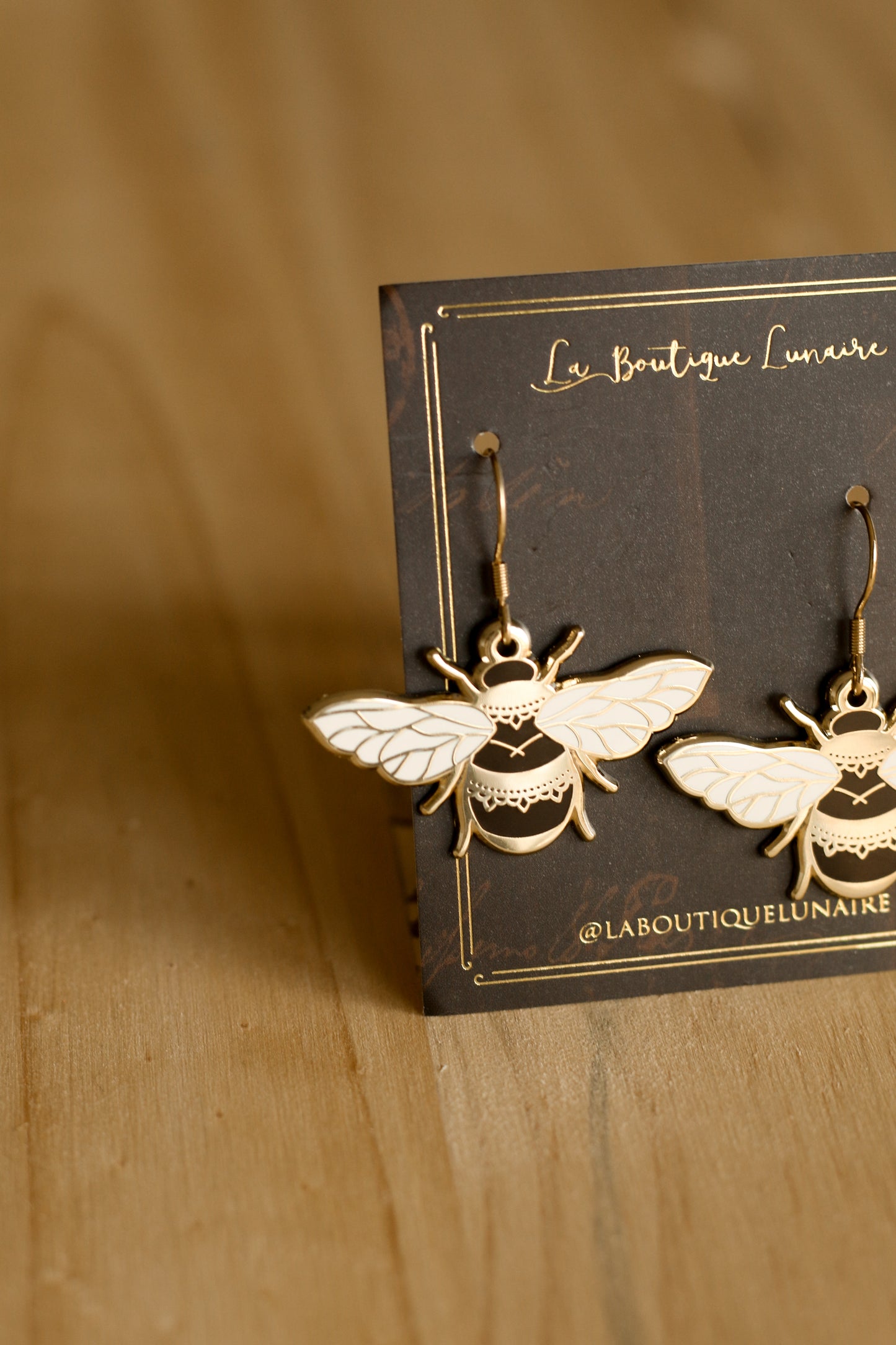 Bee earrings