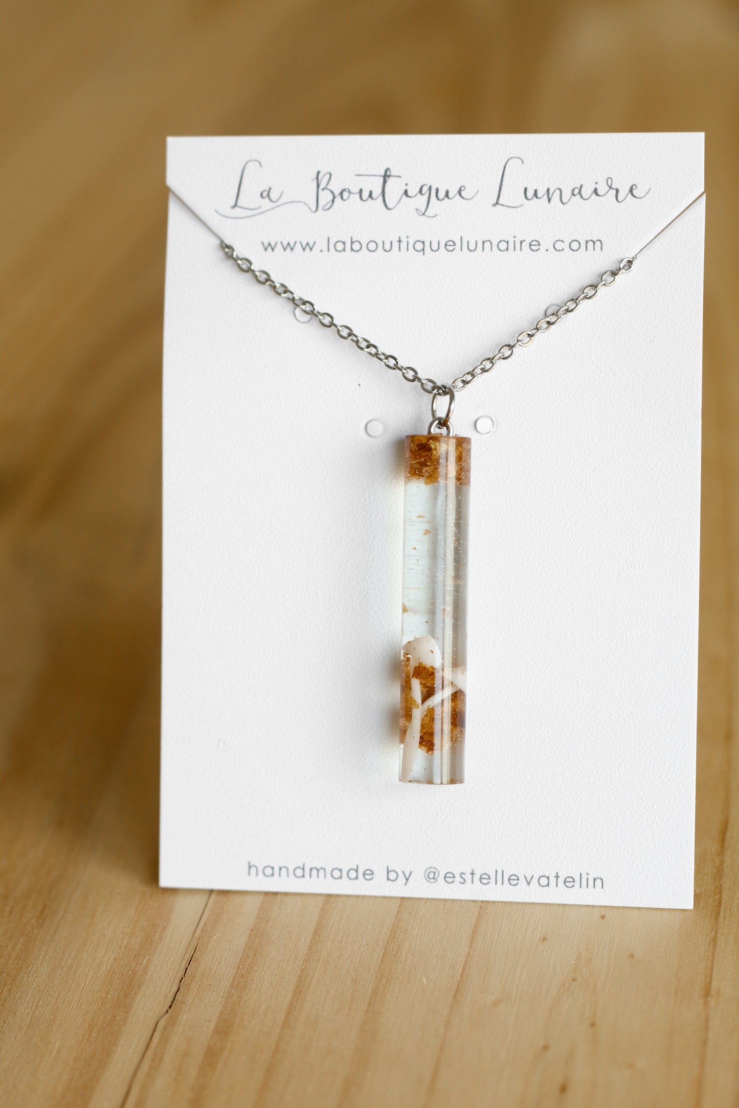 Mushroom necklace n°03