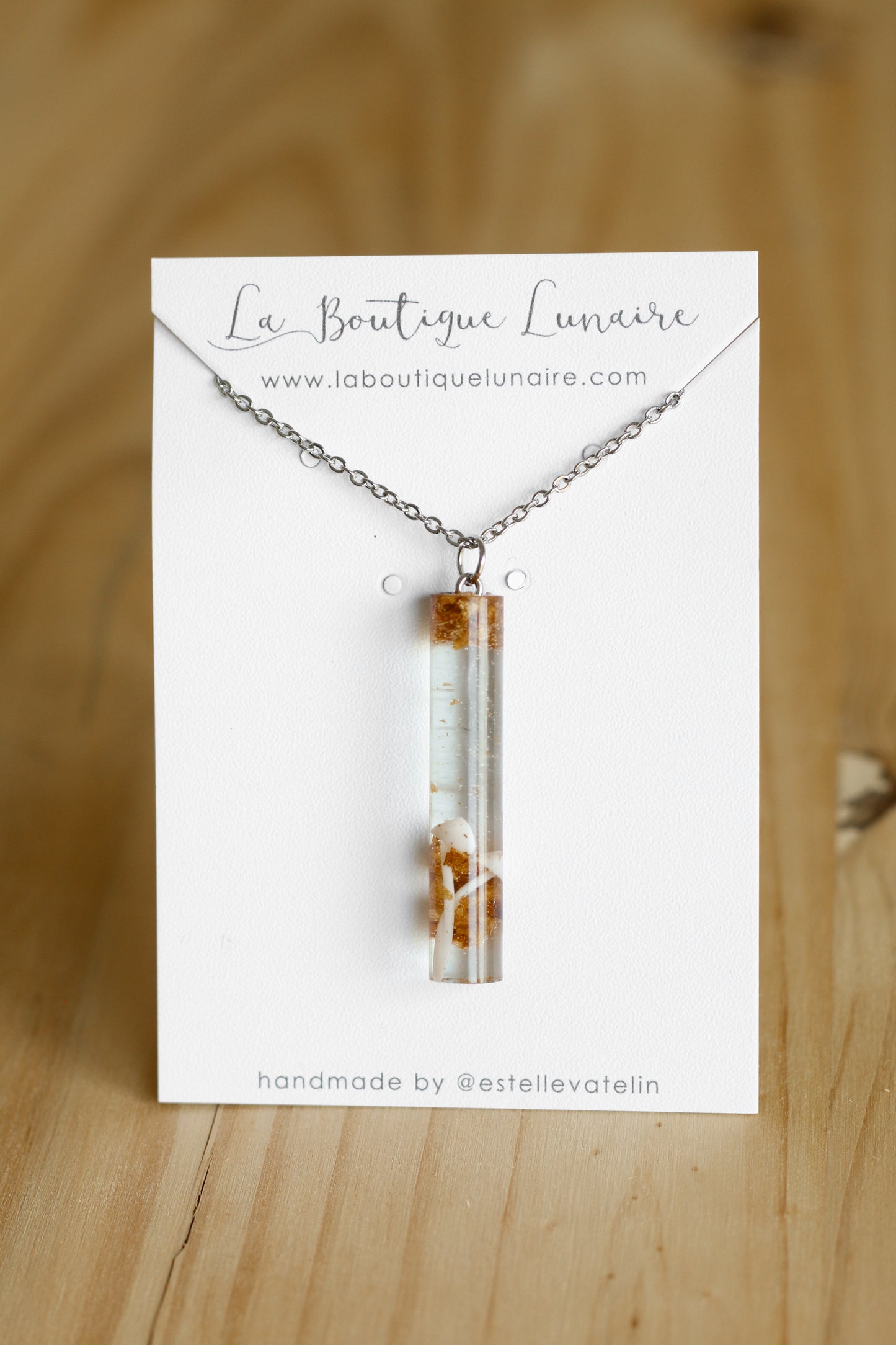Mushroom necklace n°03