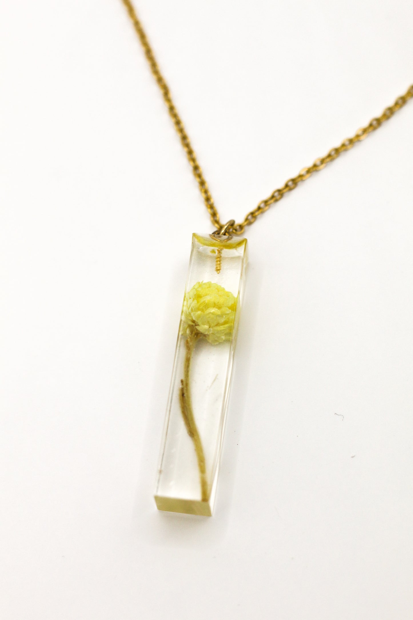 Collier Fleur d'Immortelle