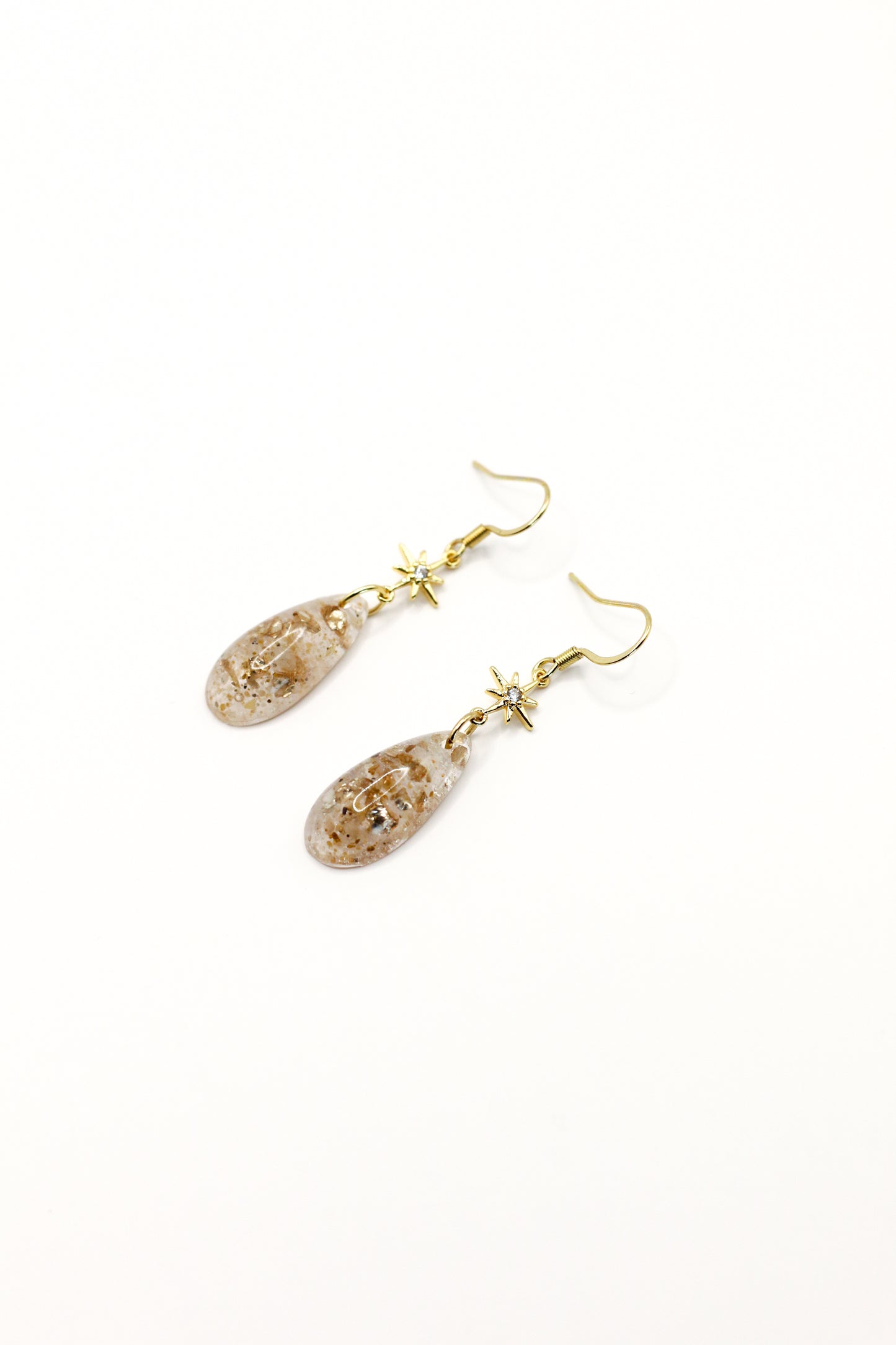 Boucles d'oreilles Gouttes de Sable