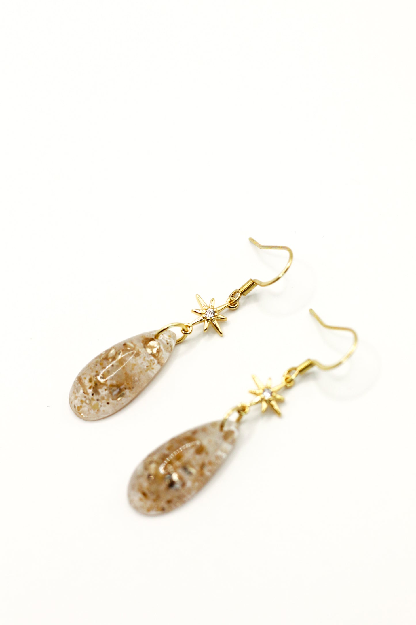 Boucles d'oreilles Gouttes de Sable