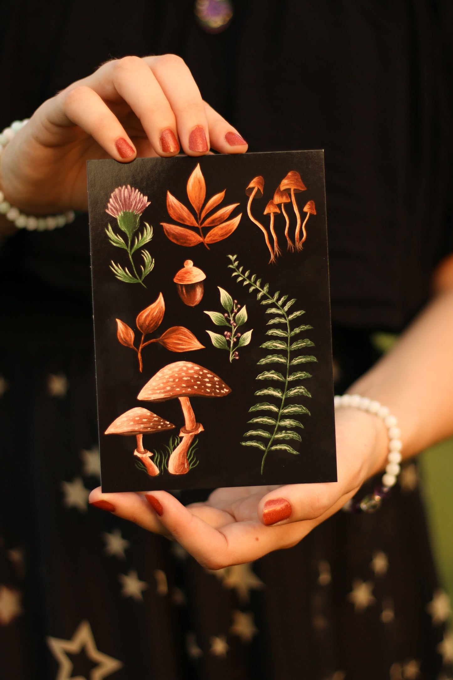 Carte Postale Forest Picking