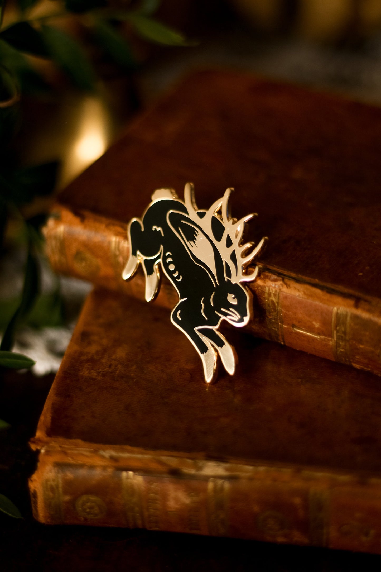 Lot de 2 pin's : White & Dark Jackalope
