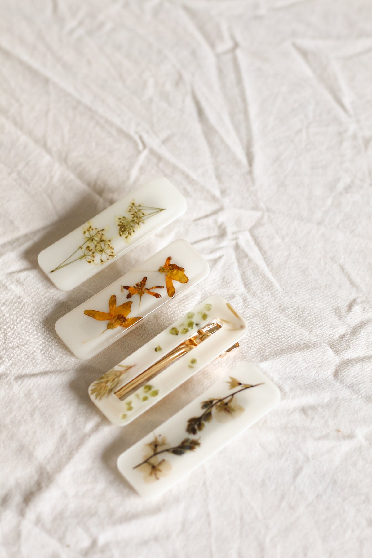 Barrettes souvenir d'été