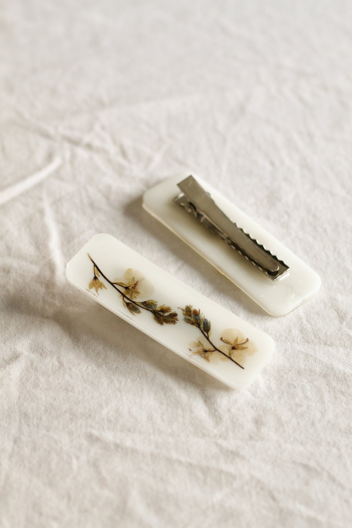 Barrettes souvenir d'été