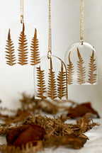 Fern sautoir necklaces