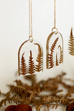 Fern sautoir necklaces