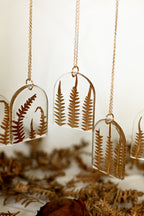 Fern sautoir necklaces