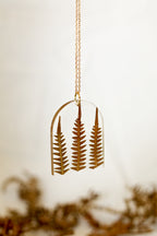 Fern sautoir necklaces