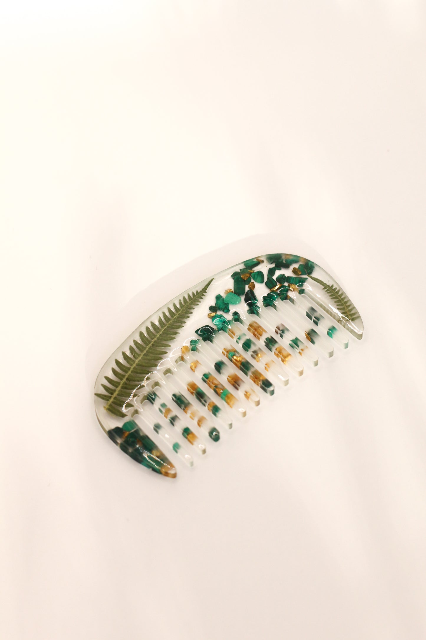 Petit peigne malachite 03