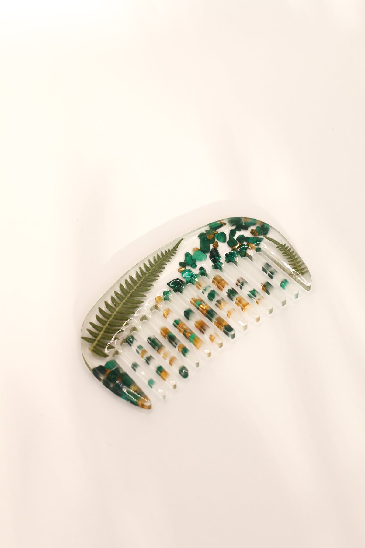 Petit peigne malachite 03