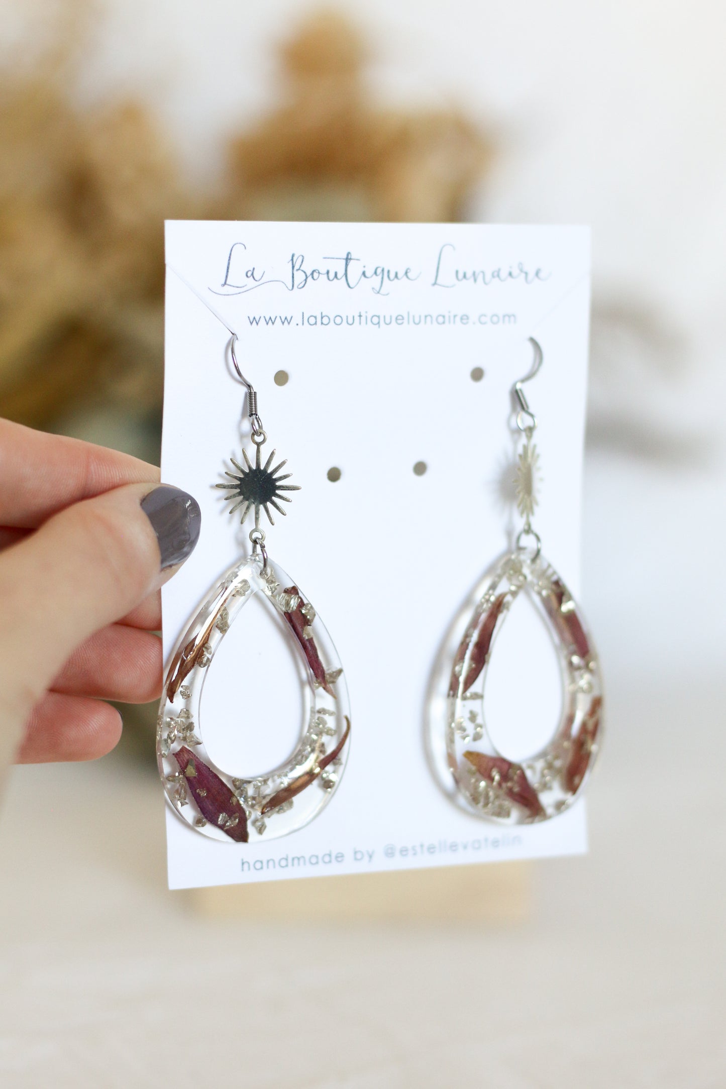 Boucles d'oreilles Em