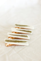Barrettes fougère