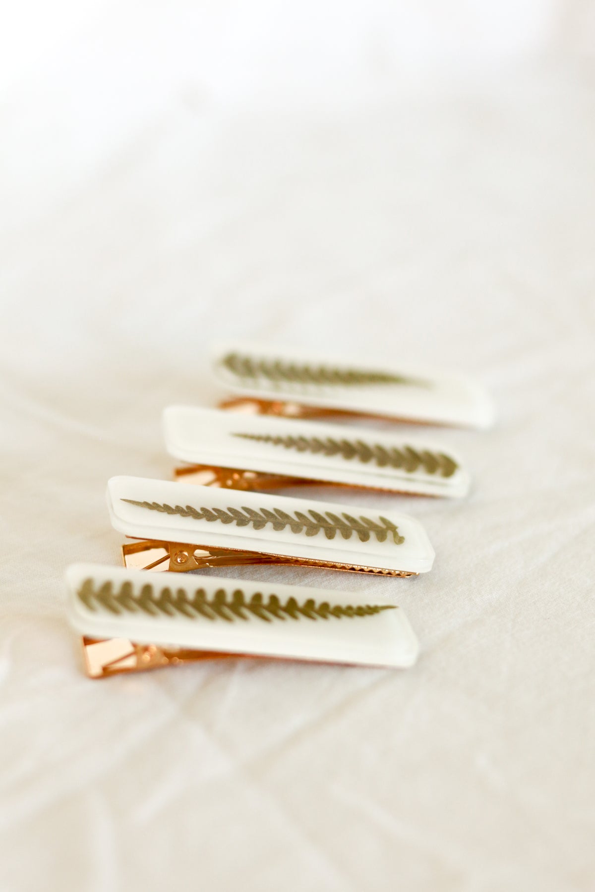 Barrettes fougère