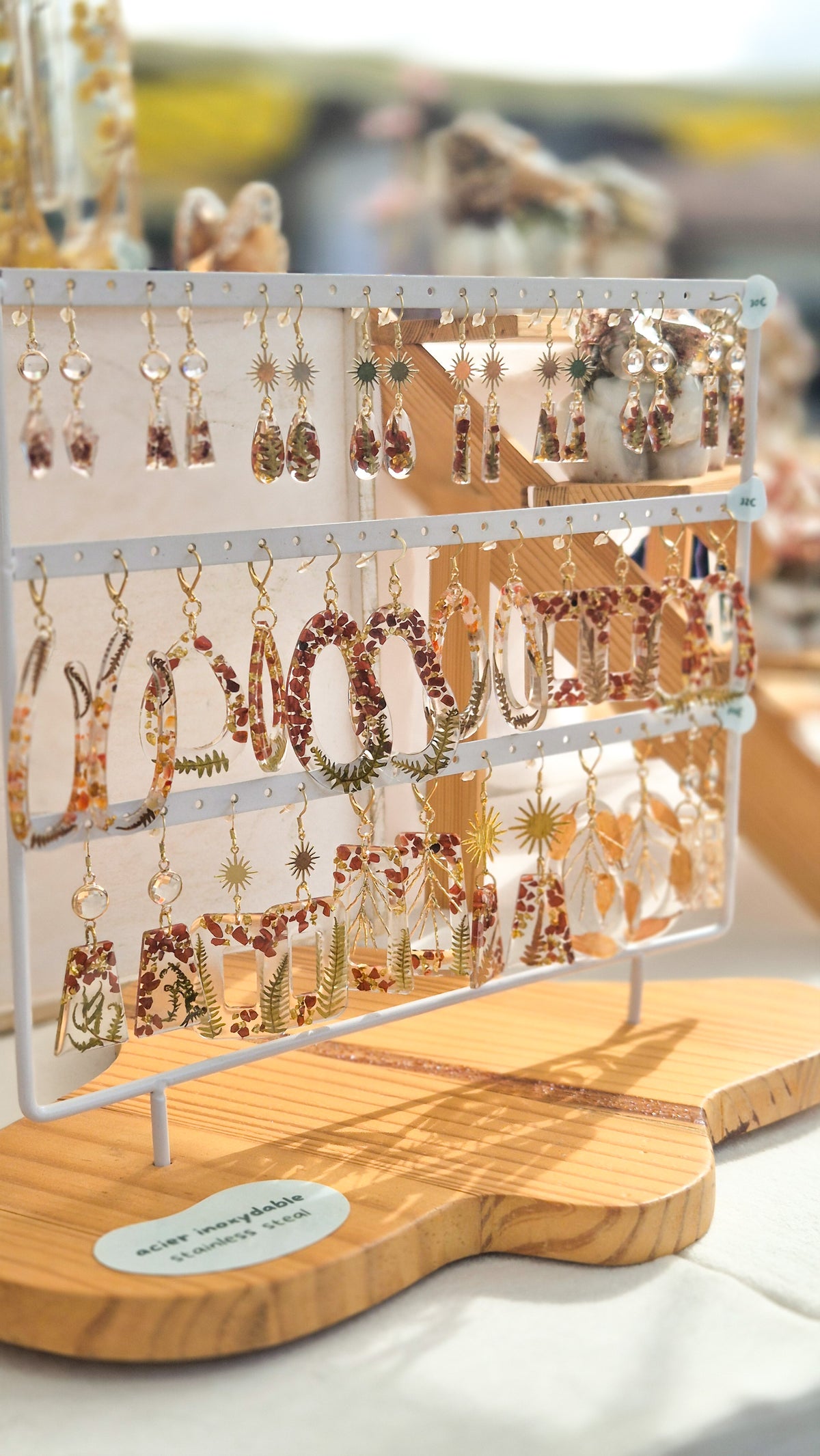 Portique couleurs chaudes