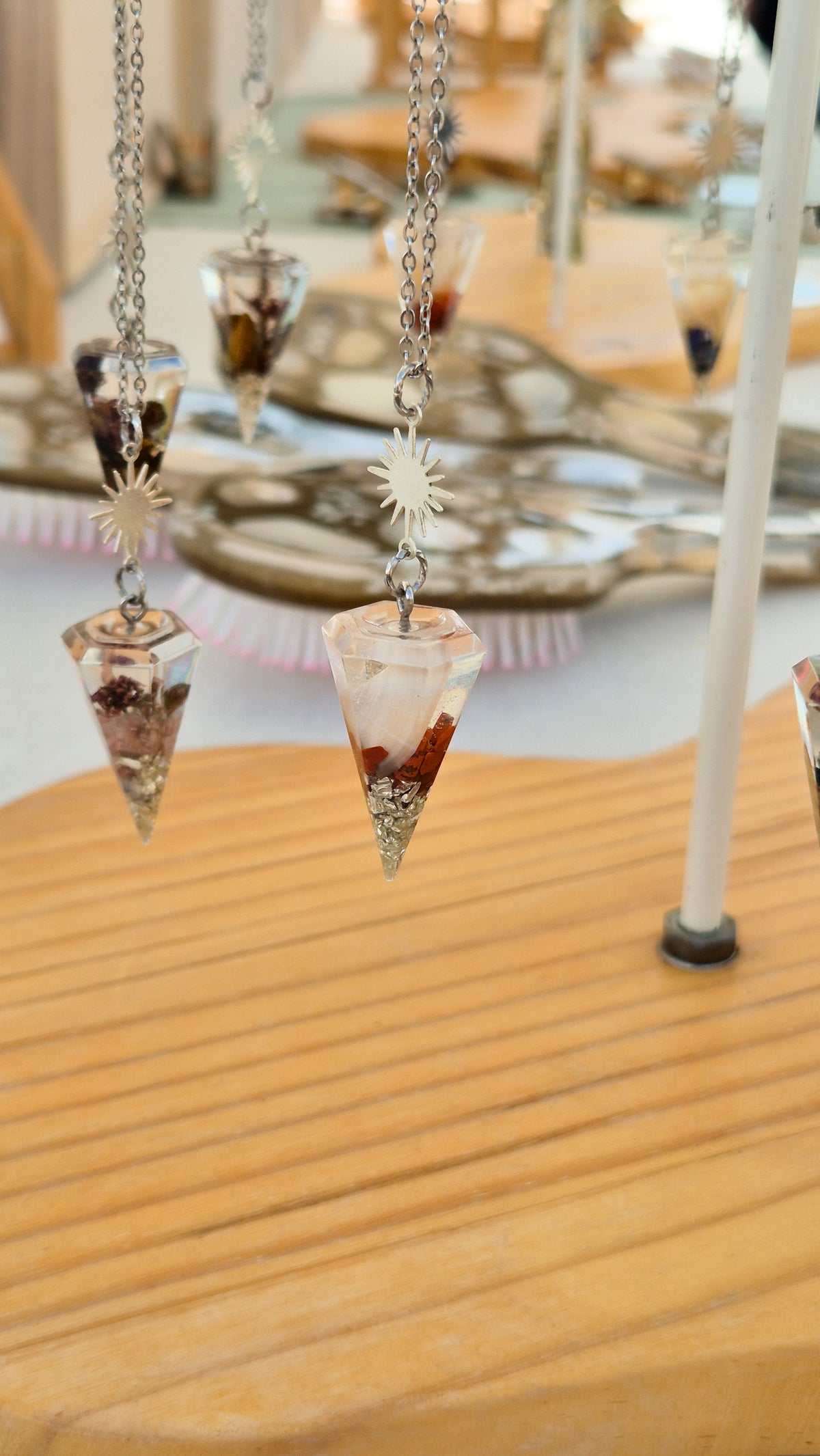 Portique à pendules