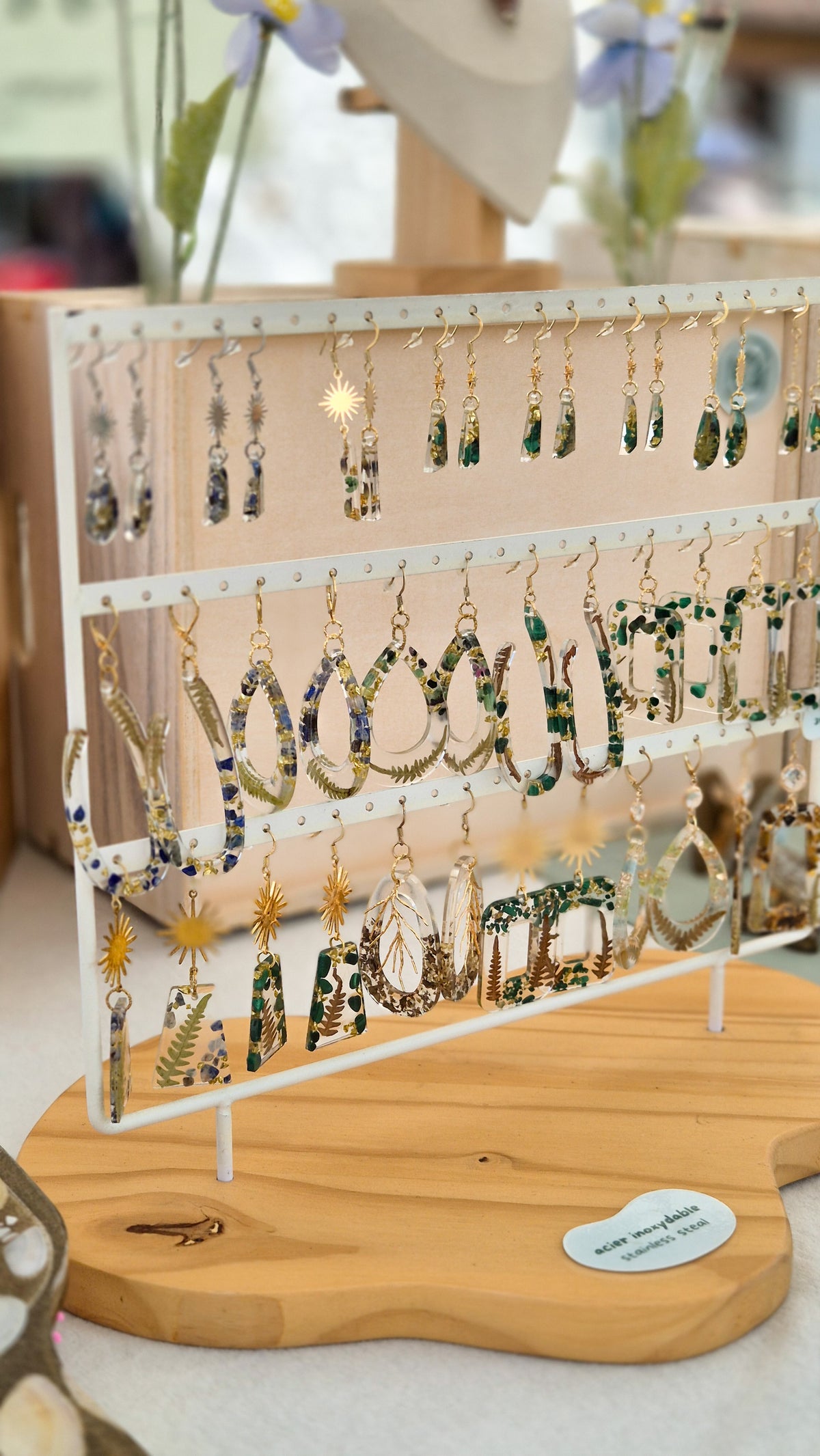 Portique couleurs froides