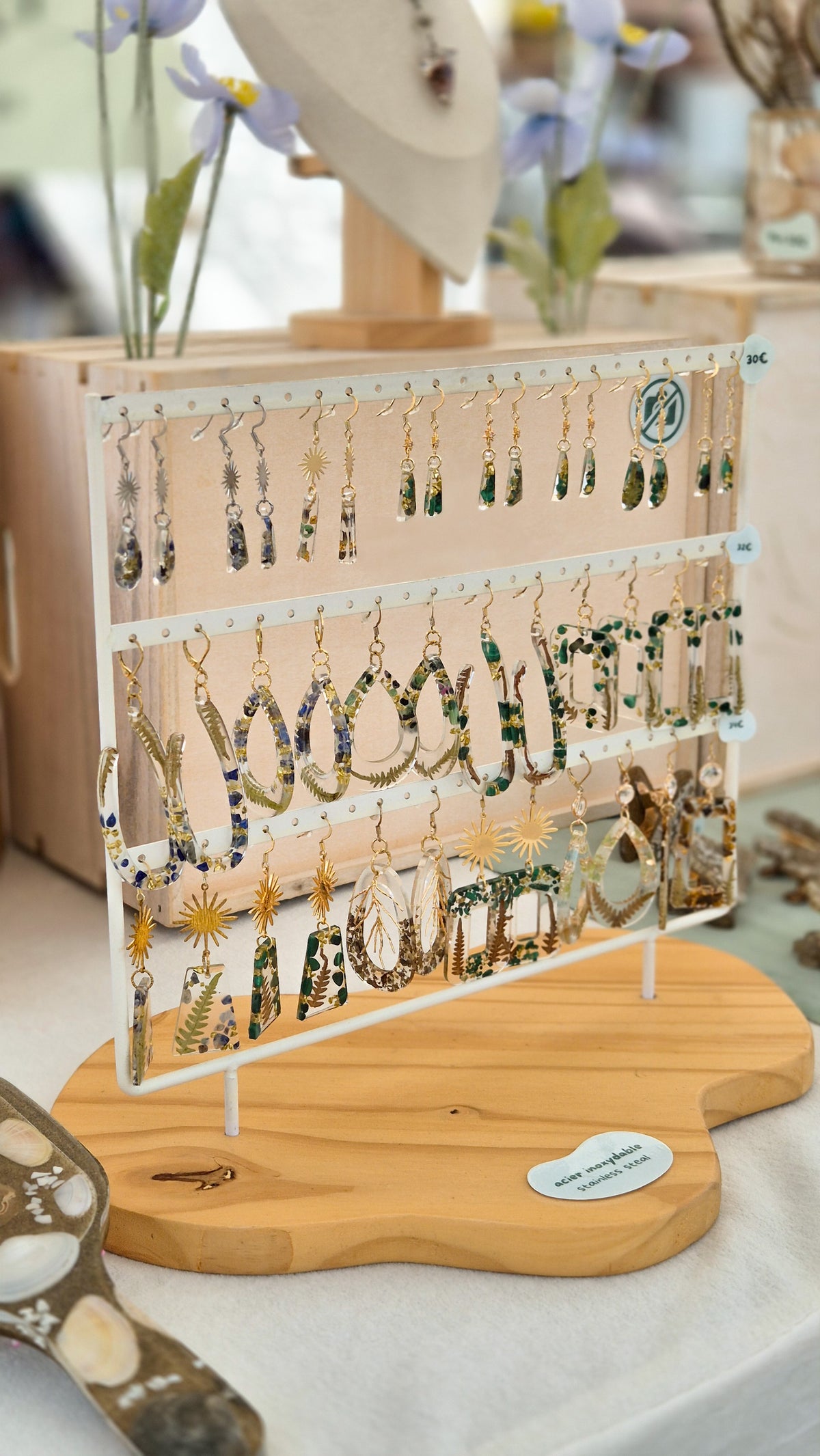 Portique couleurs froides