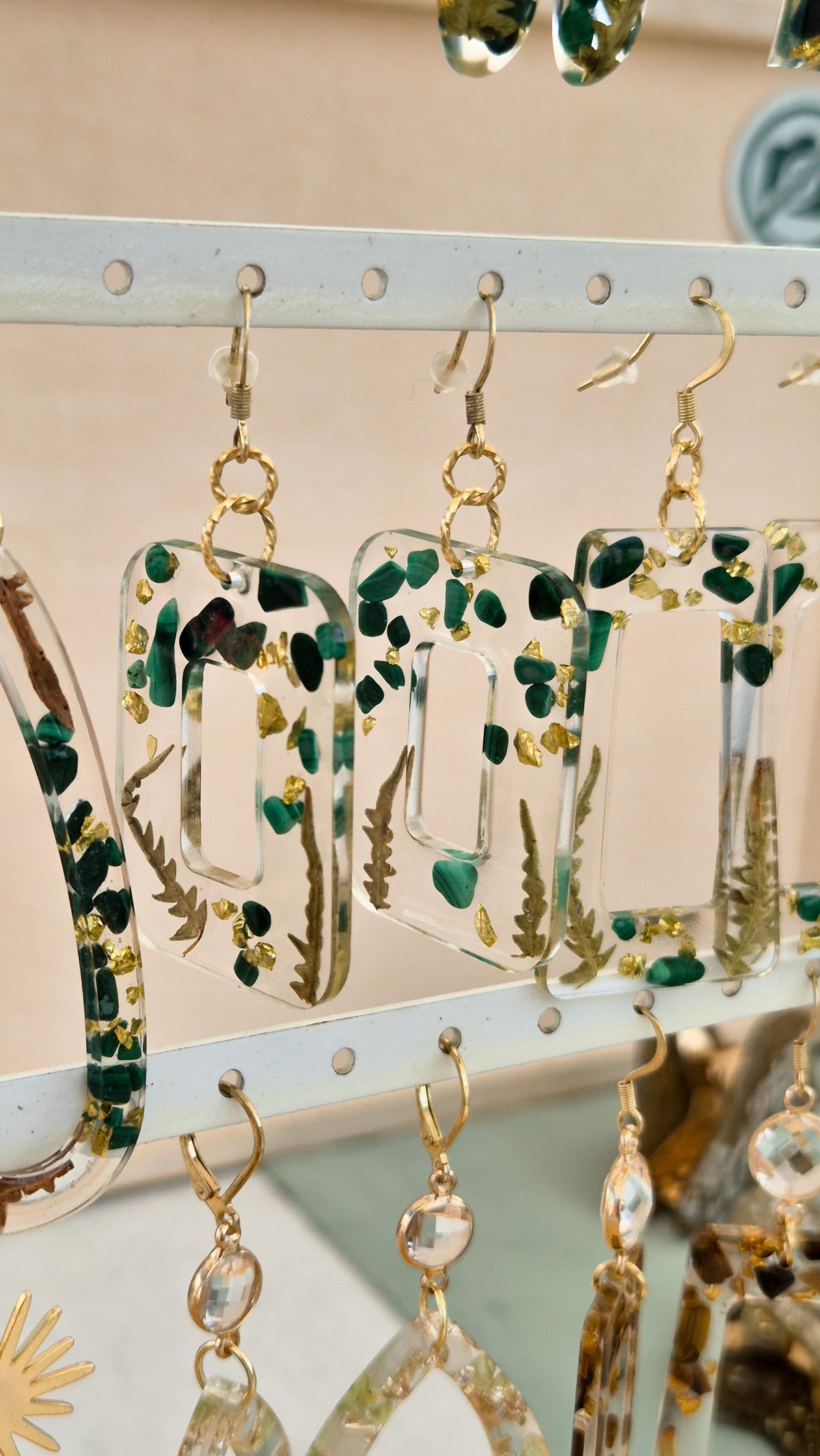 Portique couleurs froides