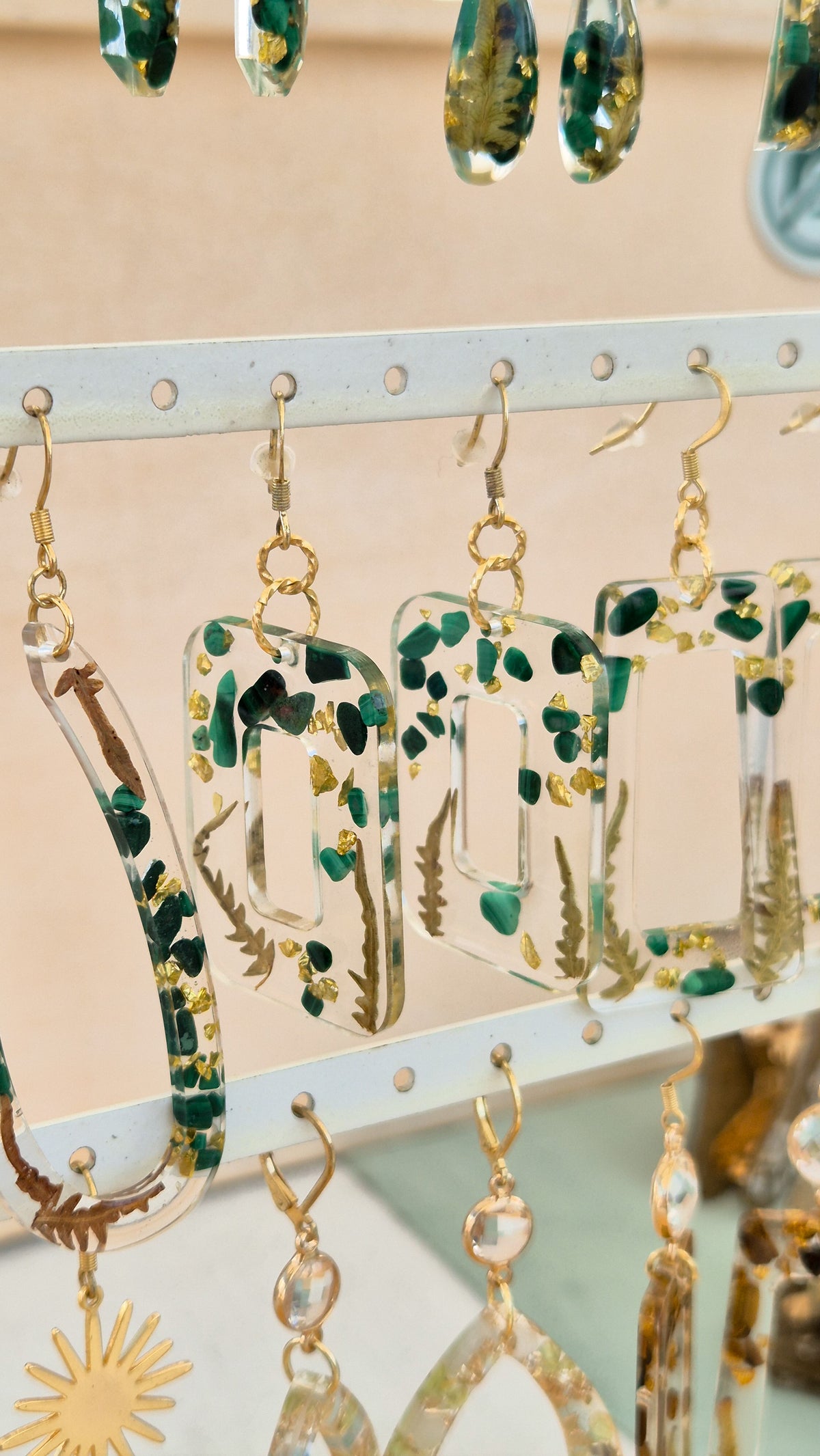 Portique couleurs froides