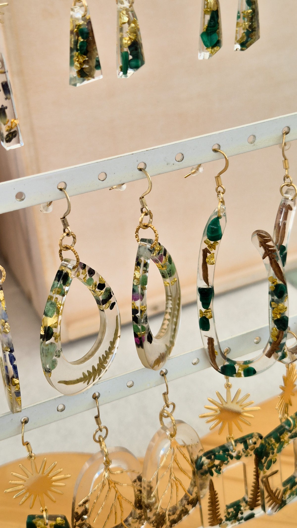 Portique couleurs froides