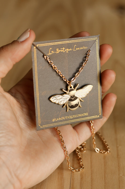 Bee necklace