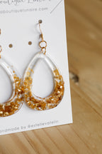 Boucles d'oreilles Carrot cake
