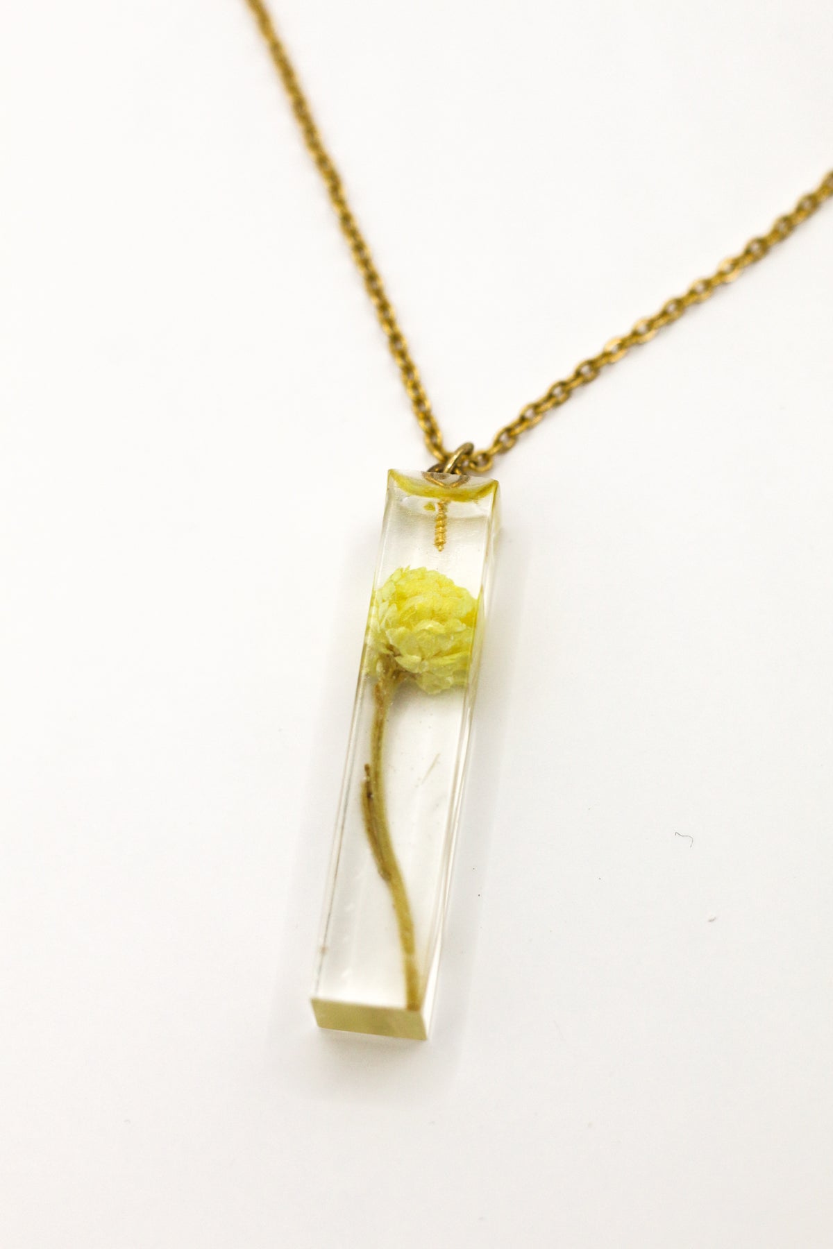 Collier Fleur d'Immortelle