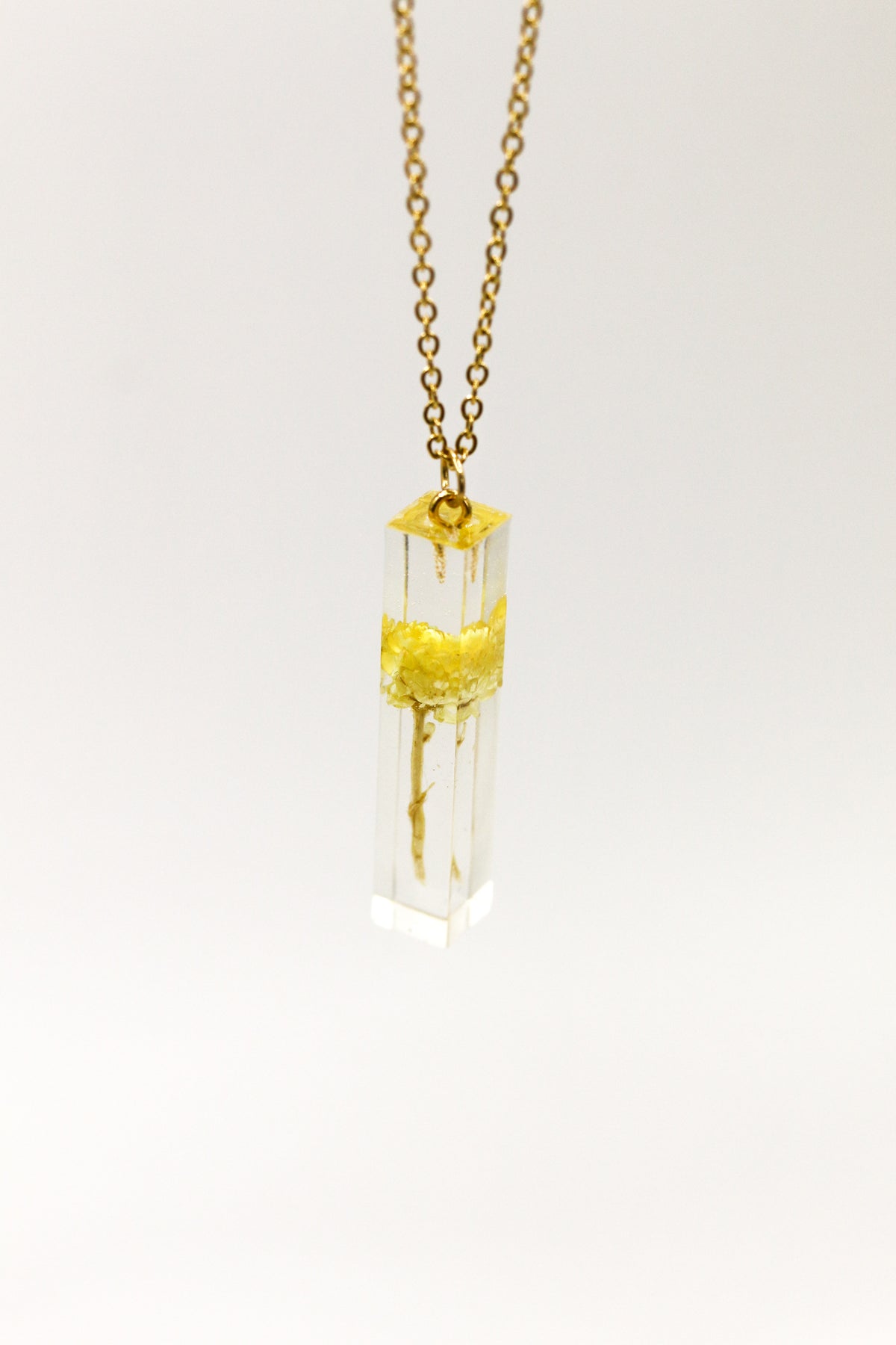 Collier Fleur d'Immortelle