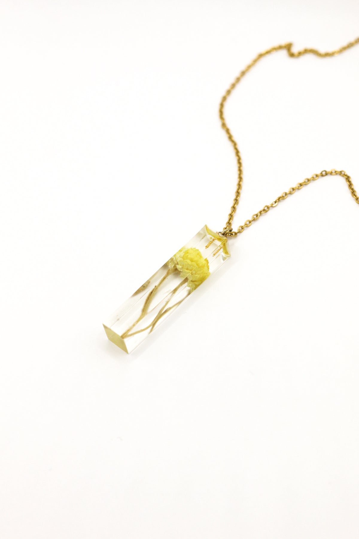 Collier Fleur d'Immortelle